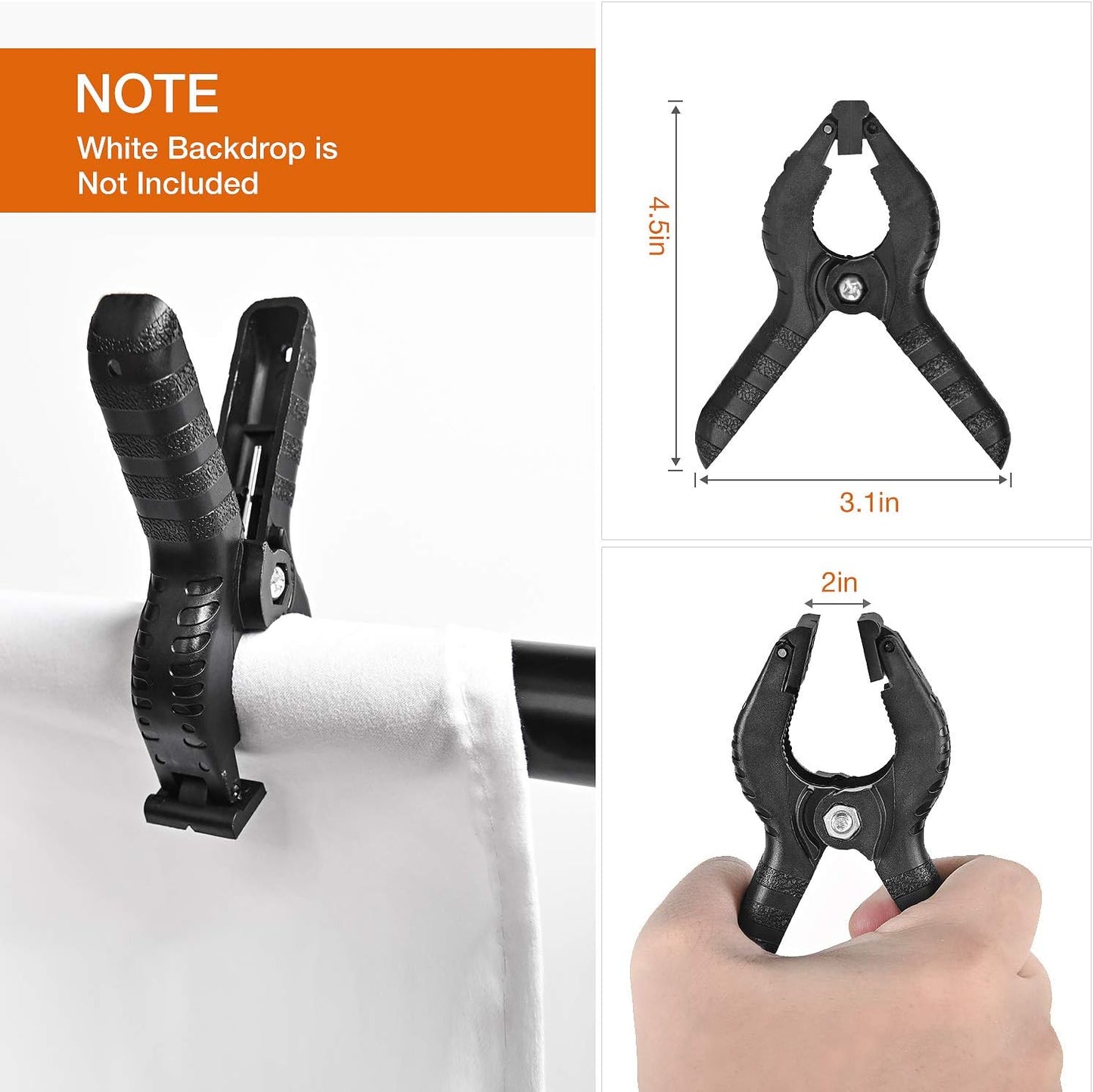 Yesker 8.5X10ft Background Stand Backdrop Support System Kit Photo Video Studio Adjustable Backdrop Stand for Photoshoot Photography Parties Wedding with Carrying Bag