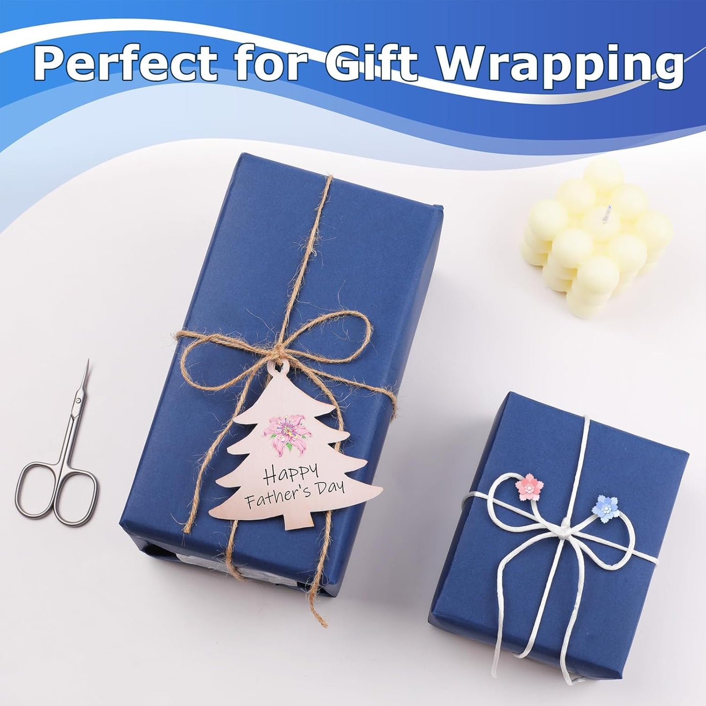 Vanhench 48" x 2400" (200') Navy Blue Wrapping Paper, Solid Color Kraft Craft Paper for Gift Wrap Poster Bulletin Board, School Supplies for Kids, Floral Bouquet Wrapping, Moving Supplies