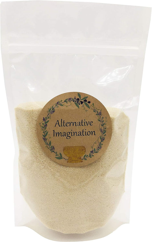 Beige Sand - Fine Colored Sand for Ritual Use, Zen Gardens, Incense Burners, Smudging Bowls, Unity Ceremonies, Mandalas, Spiritual Practices, Arts & Crafts by Alternative Imagination (1 Pound)