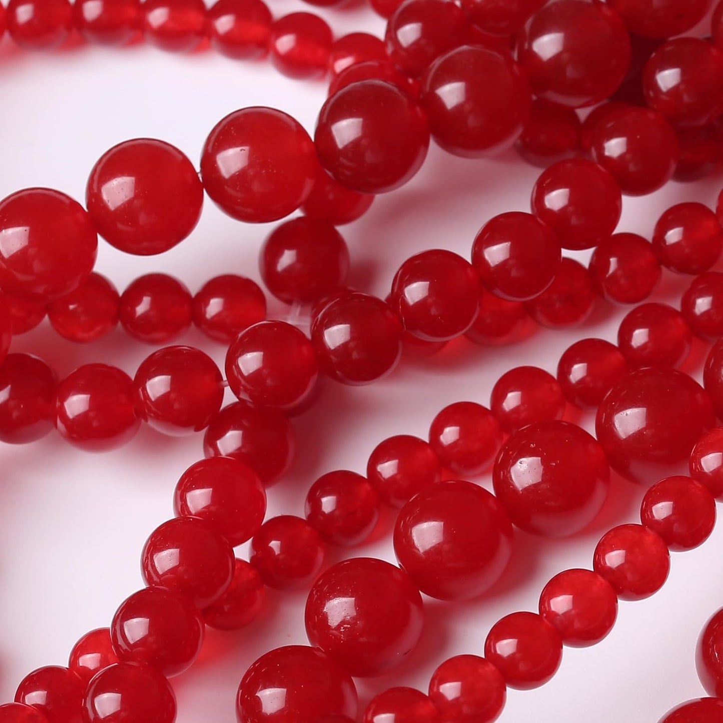 Carnelian Stone Beads for Jewelry Making DIY Bracelet Necklace Jewelry Making 1 Strand 15.5inch 45PCS 8MM