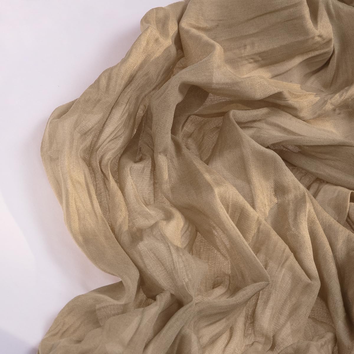 Nude Cheesecloth Table Runner 10 Pack Fall Table Runners Boho Gauze 120 Inches Coffee Cheese Cloth Fall Table Decorations for Thanksgiving Wedding Bridal Baby Shower Tea Party Decor