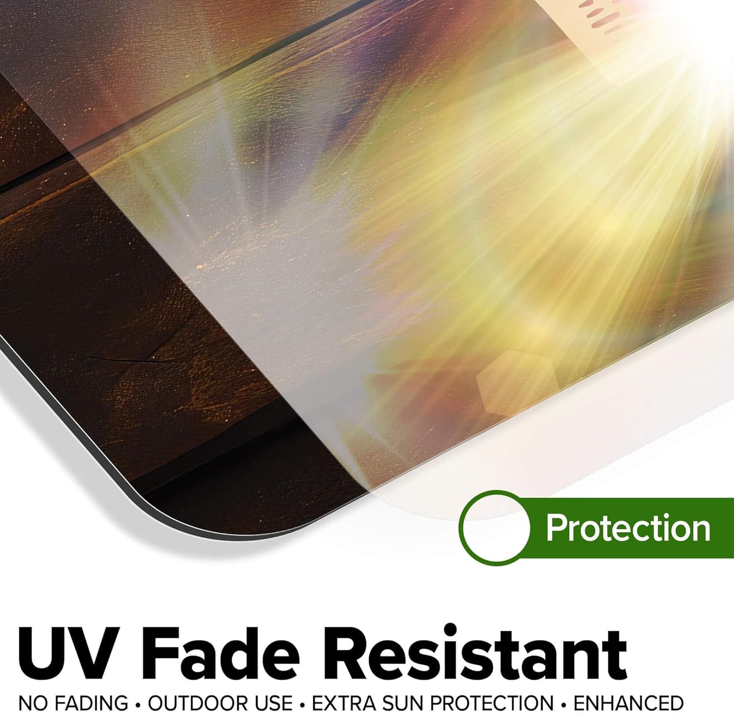 Custom Sign, Custom Street Sign, 11 Font Colors, 13 Font Styles, 4 Hole Options, 22 Sizes, 24x24 Inches, Rust Free DiBound, Fade Resistant, Made in USA by My Sign Center (Vintage Wood)