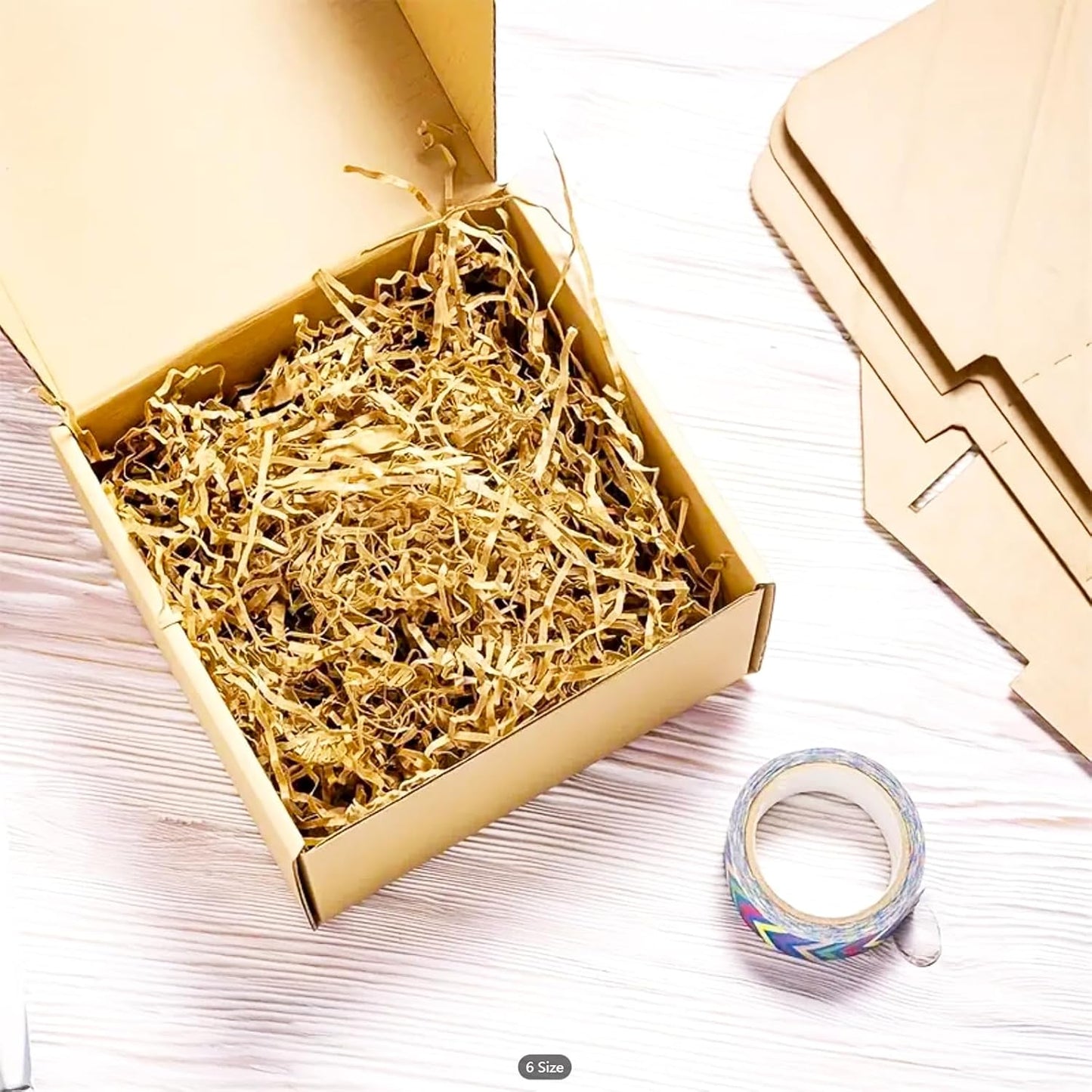 4x4x2 Small Shipping Boxes Set of 50 Brown Corrugated Cardboard Mailer Boxes for Packaging Small Business Craft Giving Products