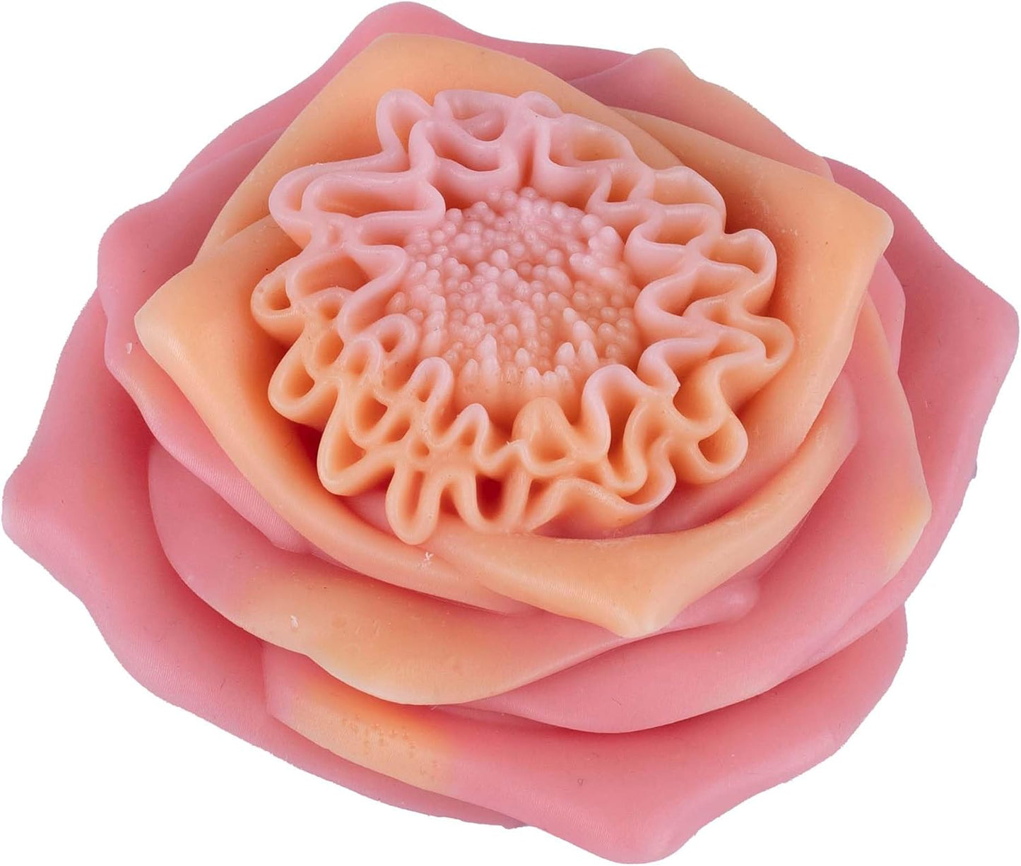 Flower Succulent Rose Peony Molds Silicone Wave Spiral Candle Mold - Silicone Resin Casting Molds for Candle & Resin & Soap Craft Supplies