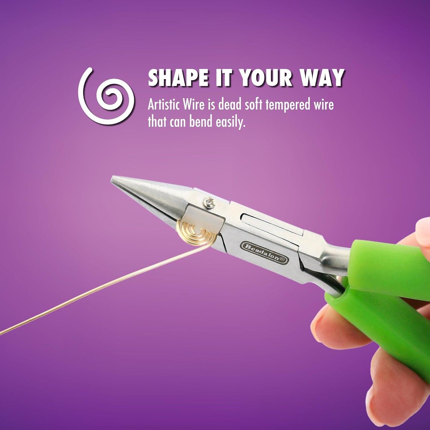 Artistic Wire, 22 Gauge Silver Plated Tarnish Resistant Colored Copper Craft Wire, Seafoam Green, 10 yd