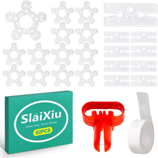 slaixiu 4-Pack Balloon Tie Tool & Quick Knotter - Easy Balloon Knotting Set for Parties, Weddings & Birthday Decorations