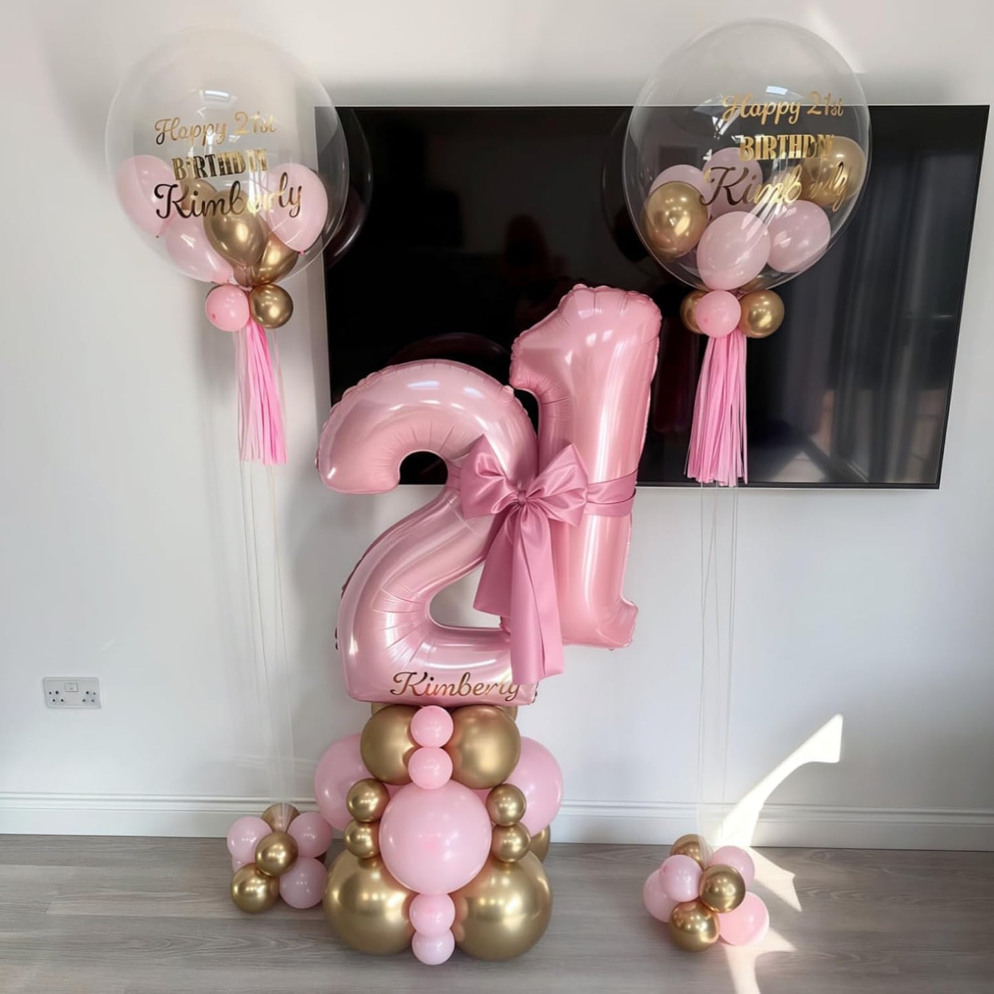 Light Pink 12th Birthday Balloon for Girls, 40'' Mylar Self Inflating Number 12 Balloon, Big Foil 1 & 2 Helium Pastel Pink Balloon for Women 21st Birthday Party Decoration Anniversary Decor Supplies