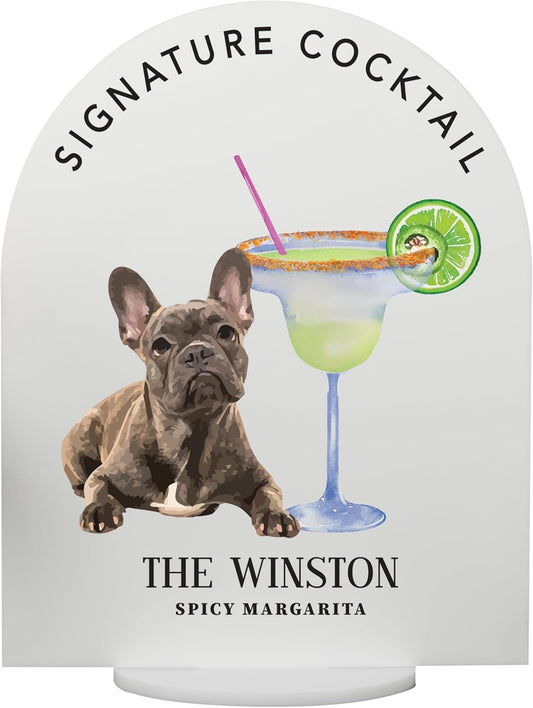 Pet Signature Drink Wedding Signs