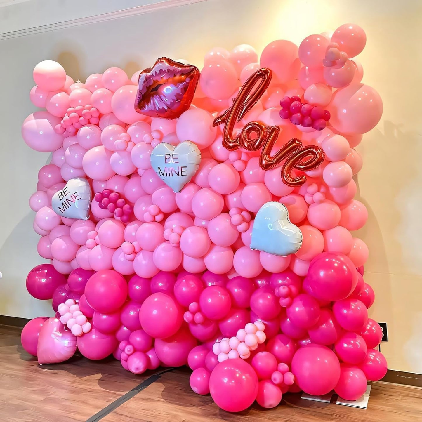 110pcs Pastel Pink Balloons 12 Inch Light Pink Latex Balloon Garland Arch Kit for Birthday Baby Shower Anniversary Graduation Wedding Party Decorations