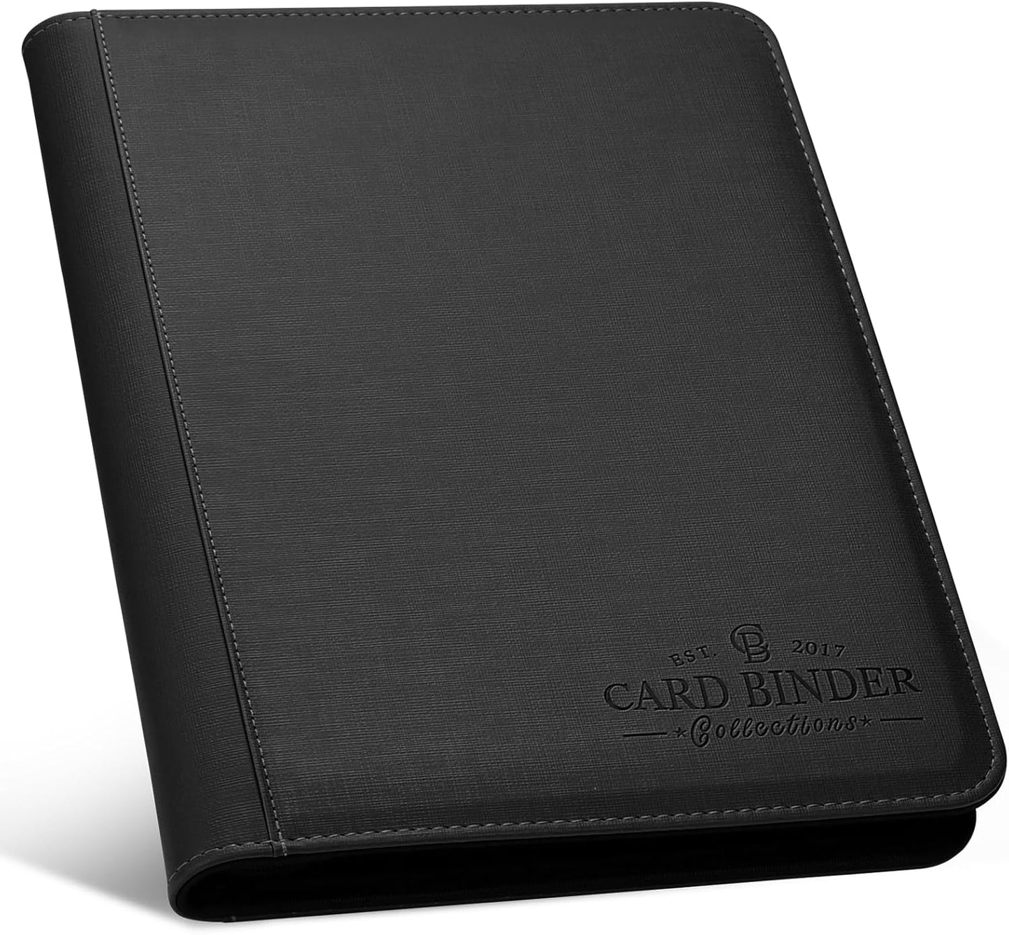 9 Pocket Card Binder, Premium Zip Trading Card Binder, 540 Double Sided Pocket PU Collection Binder, Collector Album, Card Folder for MTG, TCG, Sports Cards