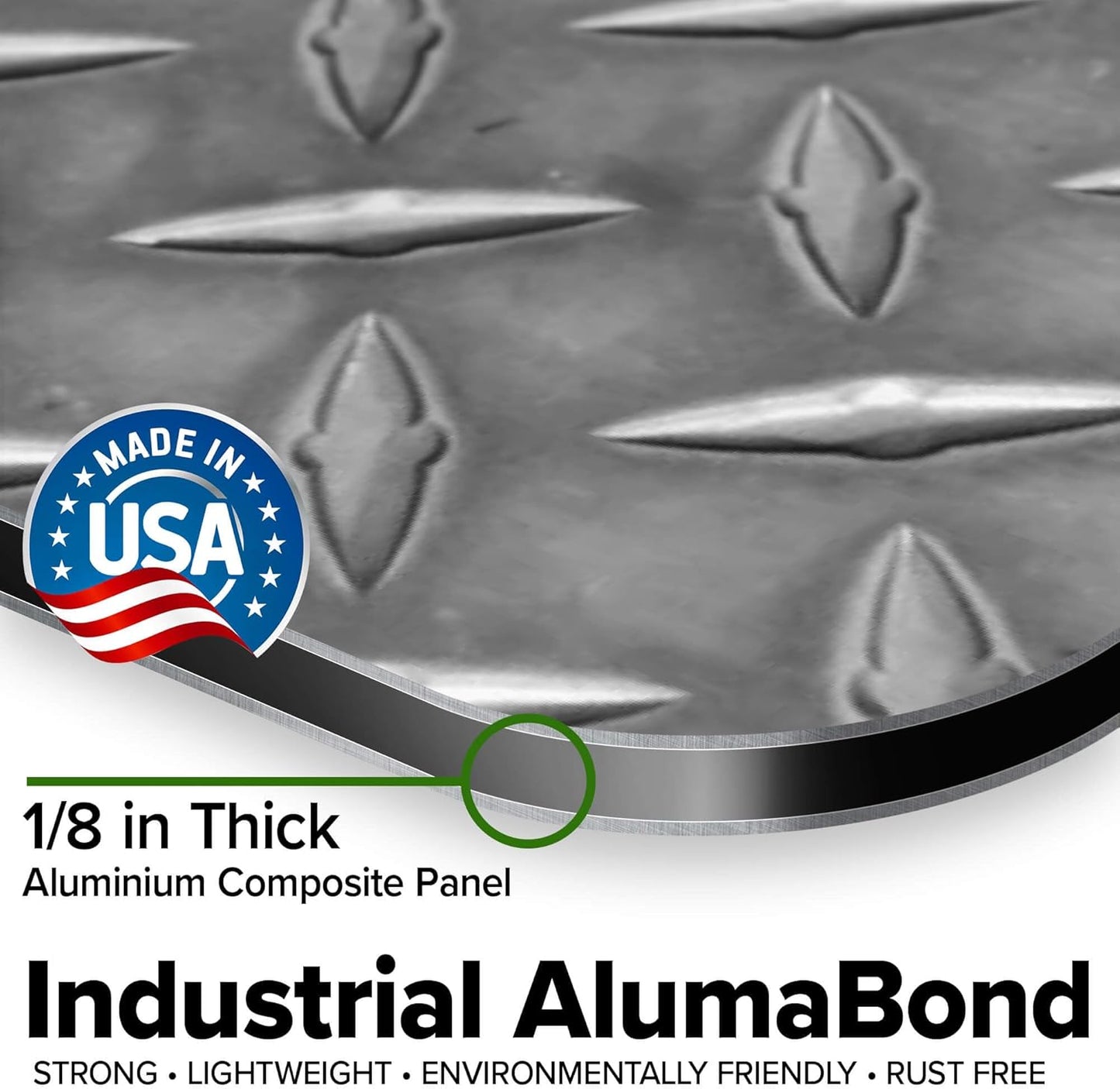 Custom Sign, Custom Street Sign, 11 Font Colors, 13 Font Styles, 4 Hole Options, 22 Sizes, 36x48 Inches, Rust Free DiBound, Fade Resistant, Made in USA by My Sign Center (Diamond Metal)