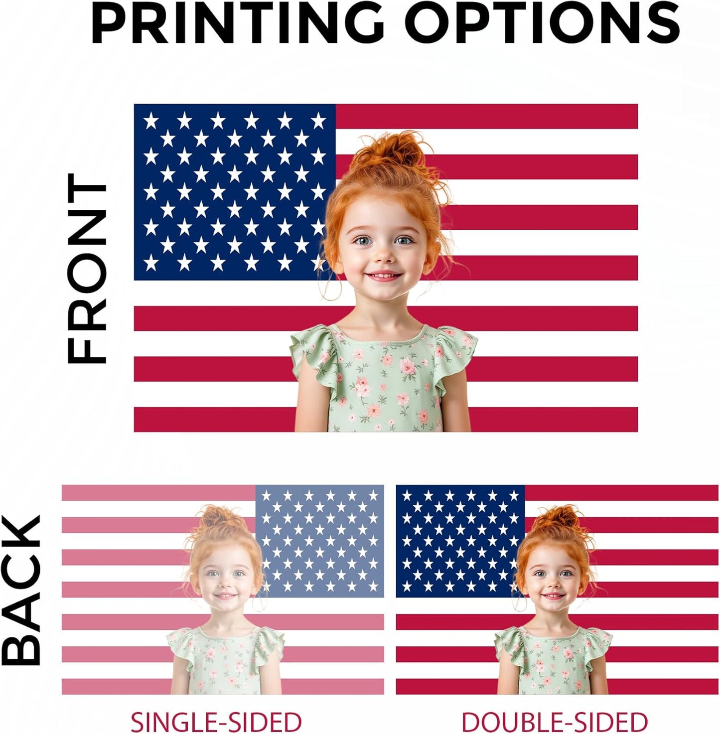 Custom Flag (1x1.5FT to 5x8FT) by DreamController for Business | Custom Outdoor Flags with Grommets for Advertising, Events | HD Printed Personalized Sign Flag | Express Dispatch & Shipping | Made in USA