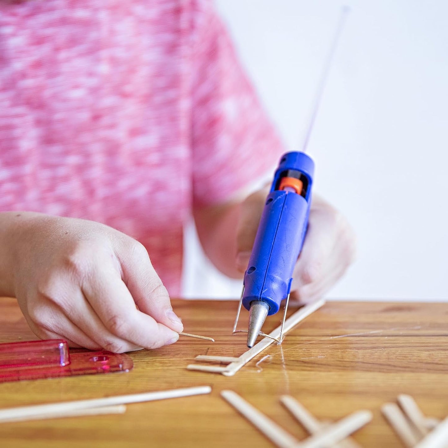 uxcell 20pcs Hot Glue Sticks for Glue Gun 11mm/0.43-inch x 8-inch Mini Hot Melt Adhesive Glue Stick Glitter White