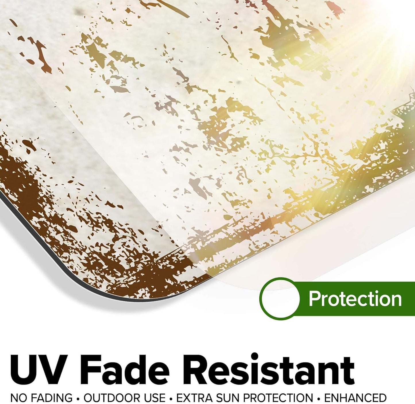 Custom Sign, Custom Street Sign, 11 Font Colors, 13 Font Styles, 4 Hole Options, 22 Sizes, 30x30 Inches, Rust Free DiBound, Fade Resistant, Made in USA by My Sign Center (Rustic)