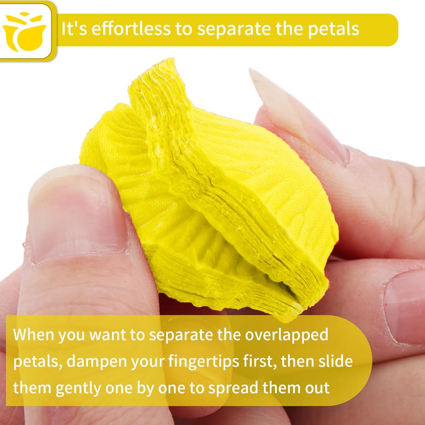 1000 Pcs Artificial Fake Rose Petals,Flower Petals for Romantic Night, Engagement, Party, Wedding, Event Flower Decorations, in Bulk(Yellow)