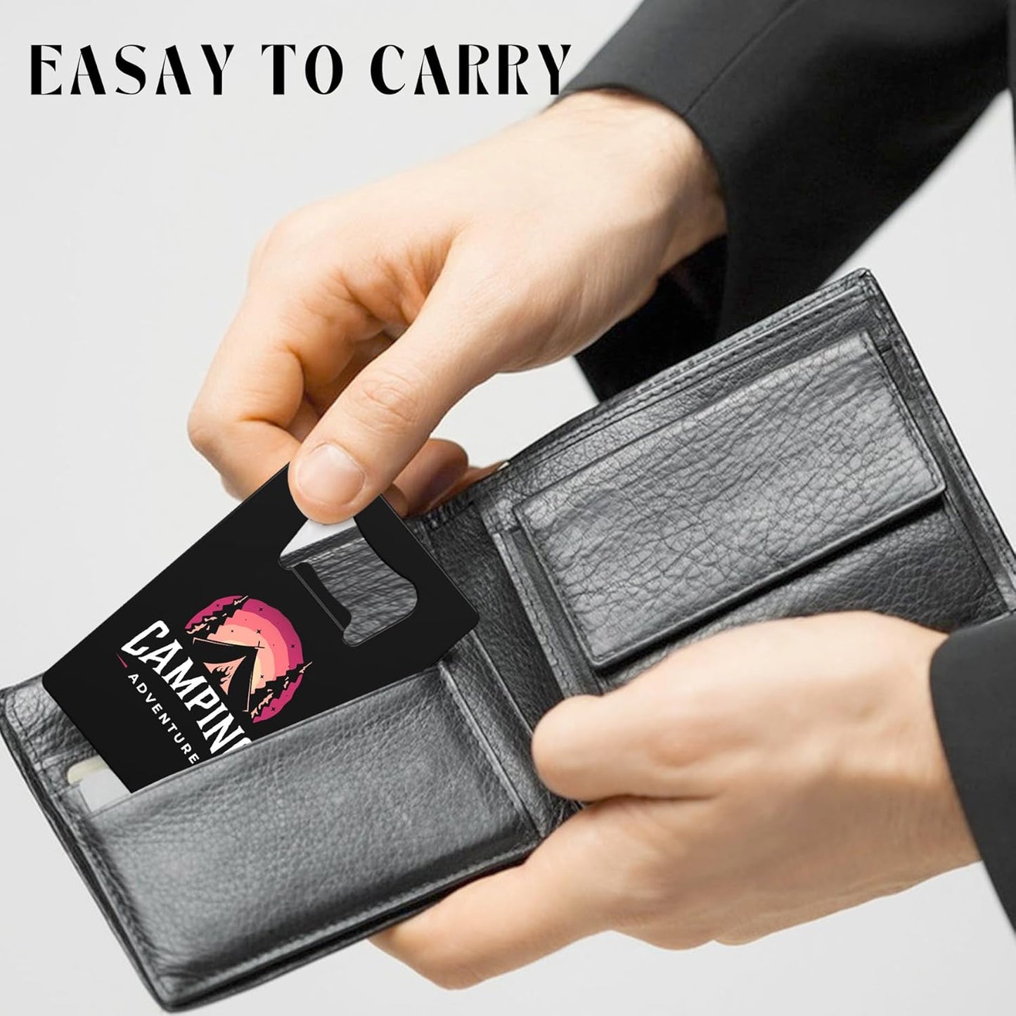 Custom Bottle Opener, 4-80PCS Stainless Steel Beer Can Opener, Double-Sided Full Color Print Personalized Bottle Opener Bulk, Card Bottle Openers for Wedding Favors, Party, Promotion, Groomsmen Gift