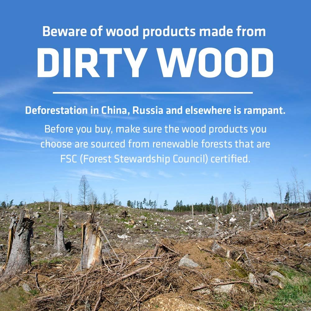 5.5 Inch Wooden Coffee Stirrers, 1000 Count, Disposable & Compostable Wood Coffee Stick Stirrers | Eco-Friendly, Sustainable, Organic, Biodegradable, Vegan-Friendly Coffee Station Supplies