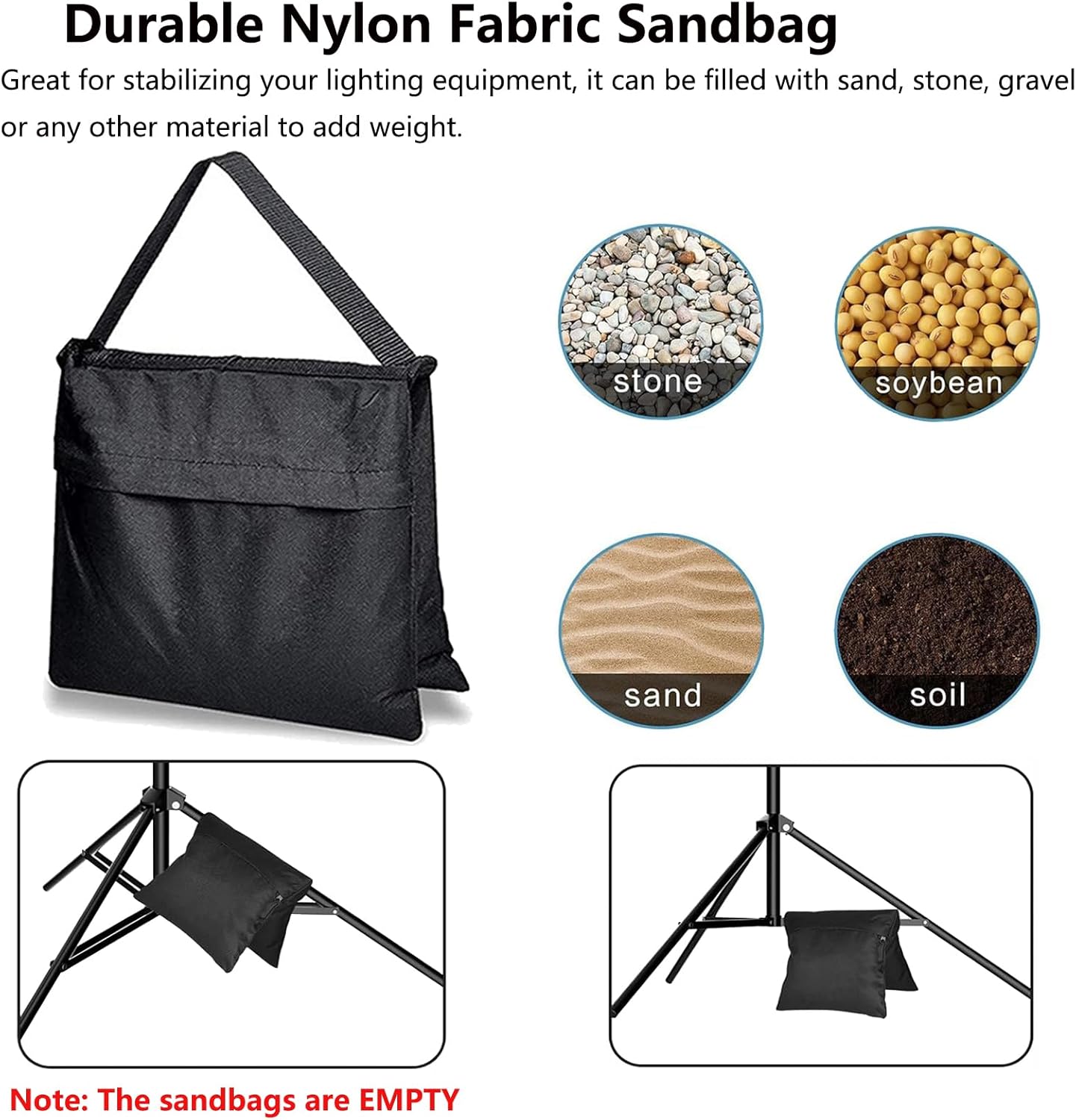 Photo Backdrop Stand for Photography 7ft x 10ft Background Stands for Photoshoot Support Kit with Carry Bag for Photo Studio Parties Events Decoration