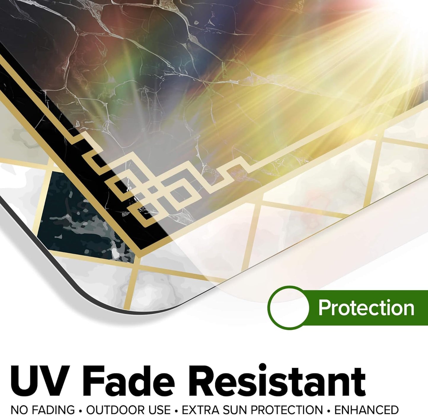 Custom Sign, Custom Street Sign, 11 Font Colors, 13 Font Styles, 4 Hole Options, 22 Sizes, 24x30 Inches, Rust Free DiBound, Fade Resistant, Made in USA by My Sign Center (Marble Tile)