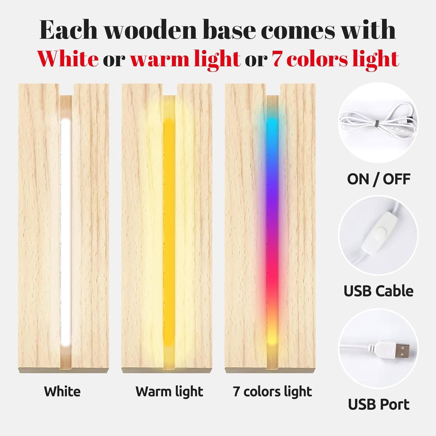 Personalized DAD Picture Frames, Customized Photo Frame with Night Light, Custom Picture Frames, Best Dad Ever Gifts, Personalized Christmas Birthday Gifts for Dad from Daughter Son Wife