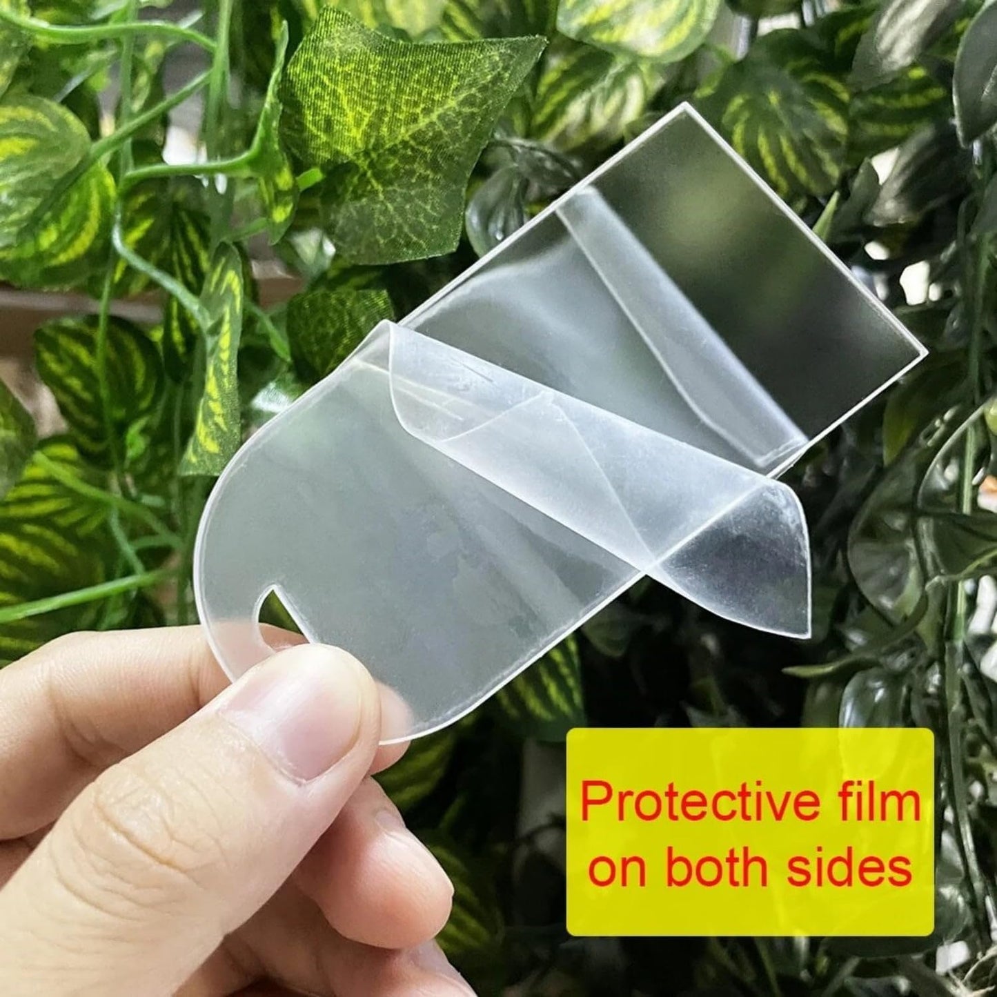 50Pcs Acrylic Place Card for Wedding Frosting Acrylic DIY Table Seating Cards Wedding Supplies with Rose Ribbon