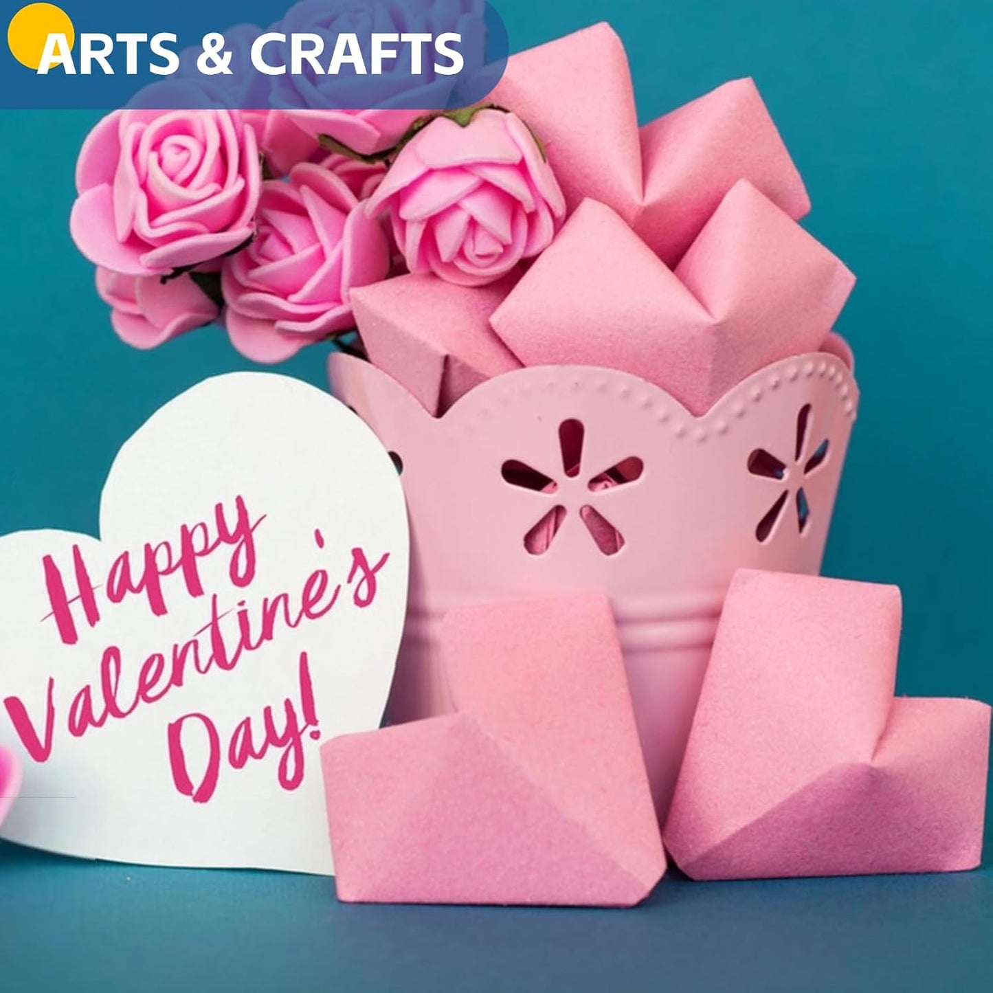 Pink Wrapping Paper 15"x450", Light Pink Bulletin Board Construction Craft Poster Color Art Coloring Decorative Paper Roll, Mother's Day Birthday Bouquet Flower Valentines Gift Wrap, Floral Supplies