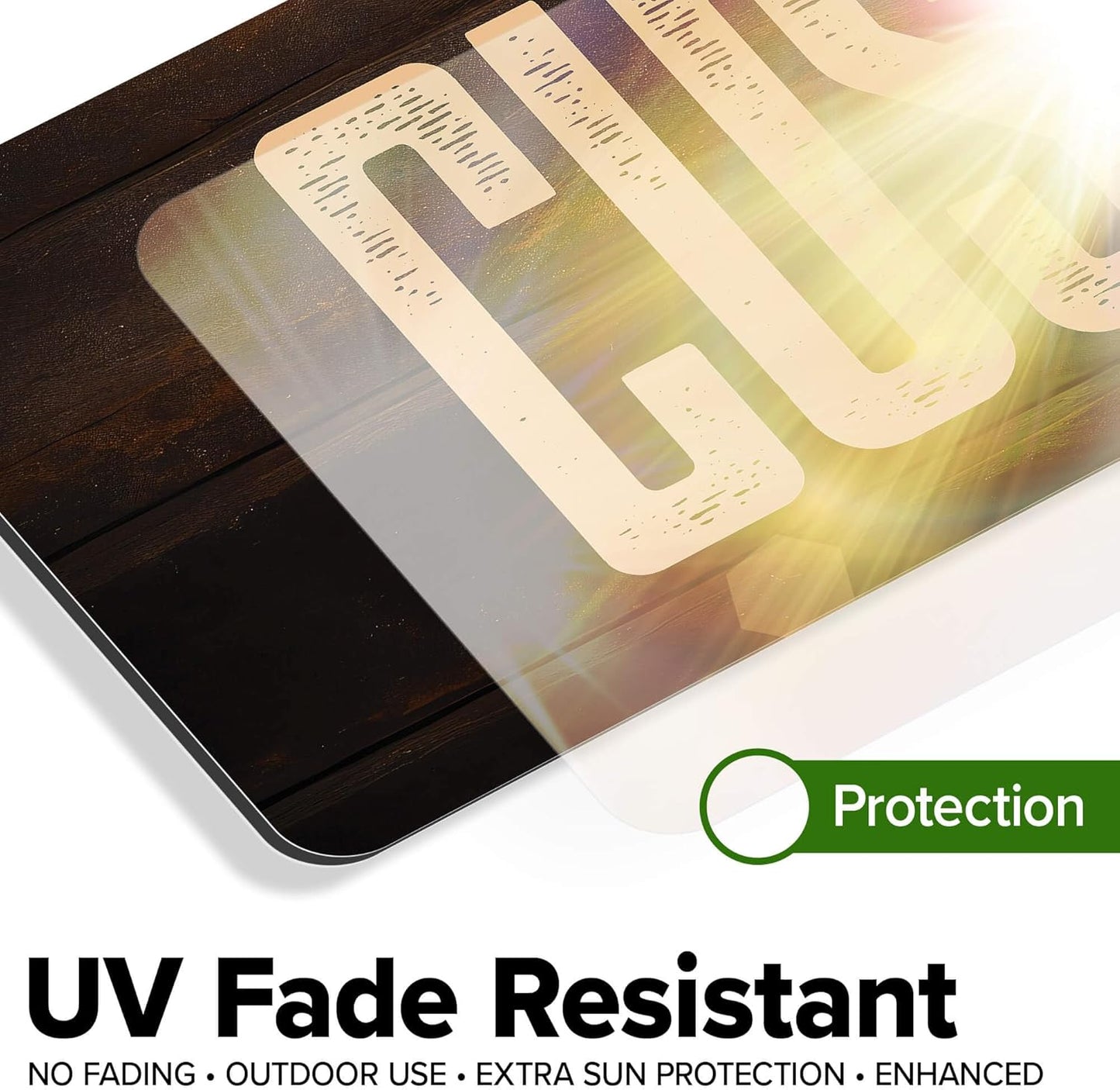 Custom Sign, Custom Street Sign, 11 Font Colors, 13 Font Styles, 4 Hole Options, 22 Sizes, 6x24 Inches, Rust Free DiBound, Fade Resistant, Made in USA by My Sign Center (Vintage Wood)