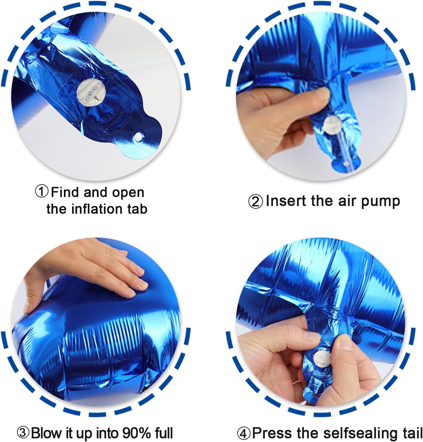 Giant Navy Blue 12 Balloon Number 40 Inch, 12 Number Balloons Birthday Supplies, 12 Year Old Birthday Party Celebration, 12 Balloons Graduations Anniversary Decorations