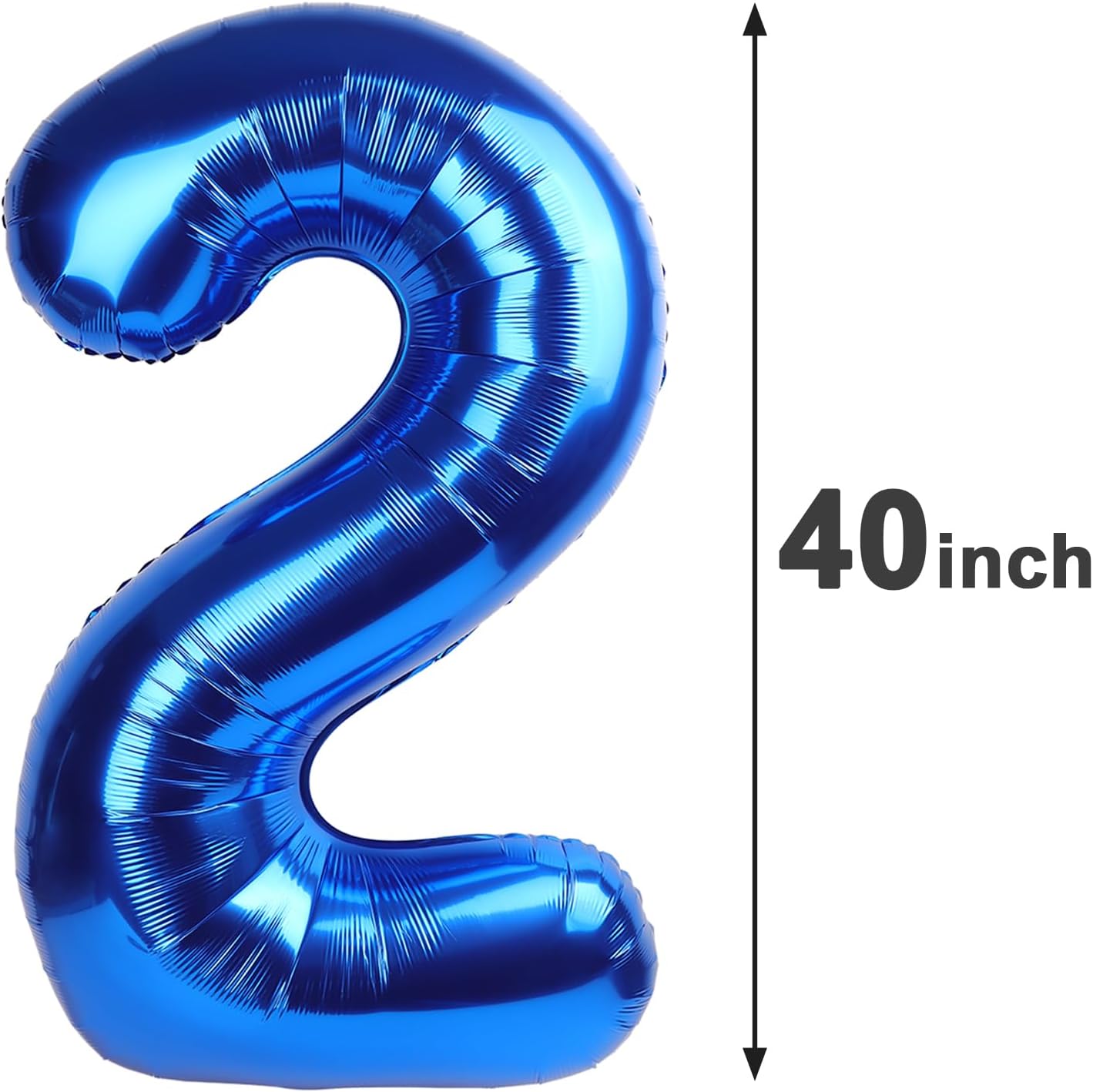 Giant Navy Blue 12 Balloon Number 40 Inch, 12 Number Balloons Birthday Supplies, 12 Year Old Birthday Party Celebration, 12 Balloons Graduations Anniversary Decorations