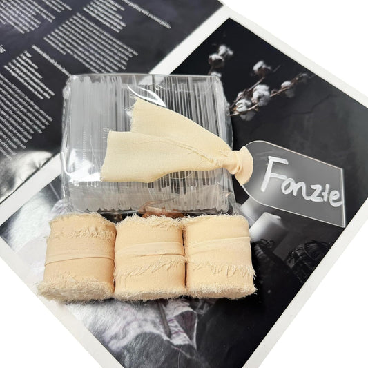 50Pcs Acrylic Place Card for Wedding Frosting Acrylic DIY Table Seating Cards Wedding Supplies with Champagne