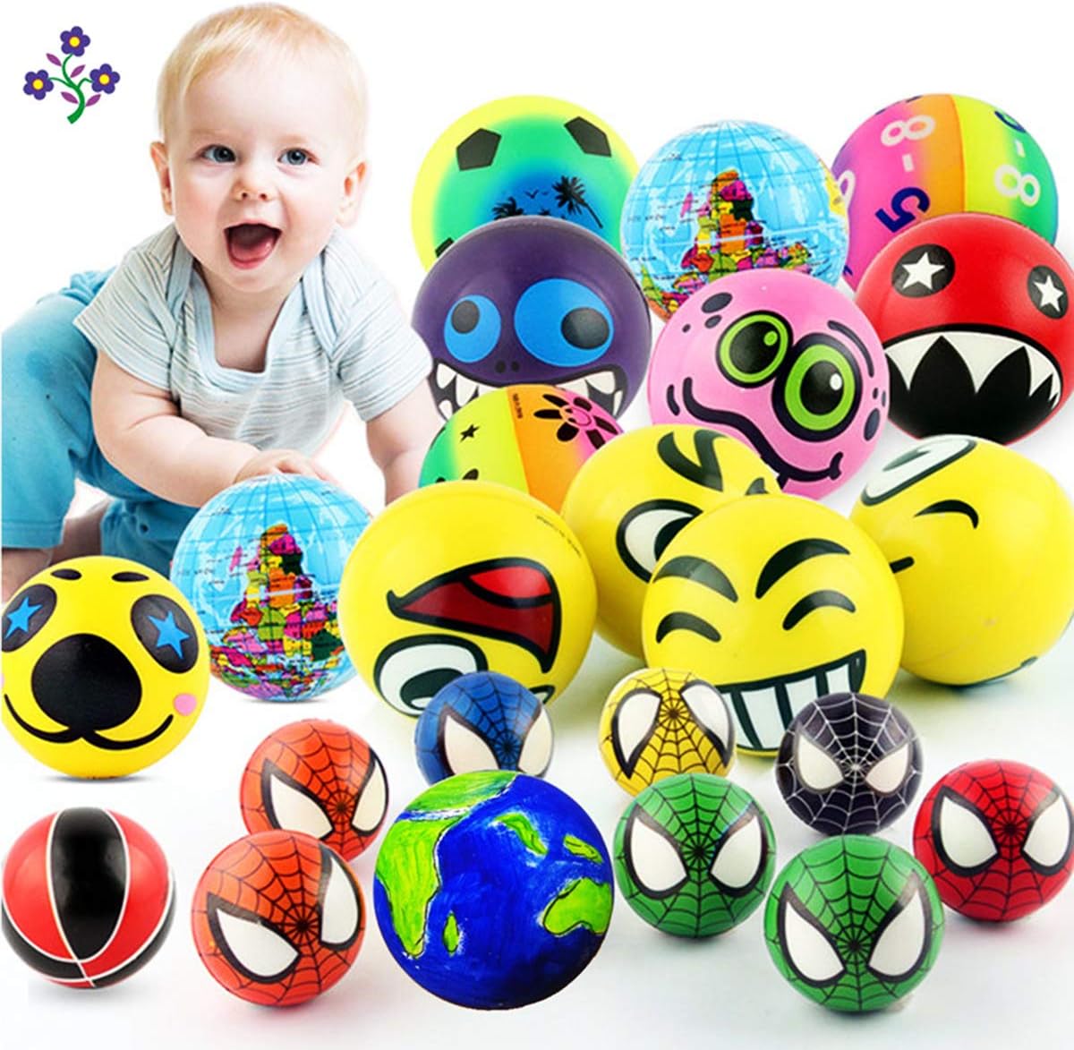 2PCS 7.9 Inch White Foam Balls Polystyrene Craft Balls Foam Balls for Art, Craft, Household, School Projects and Christmas Easter Party Decorations