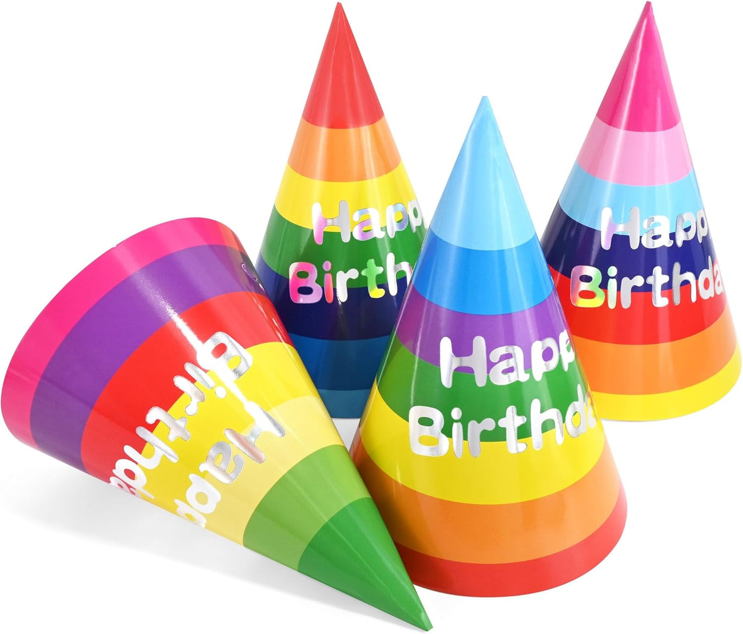CANREVEL Party Hats for Kids and Adults, Party Headwear, Happy Birthday Hats, Birthday Party Decorations