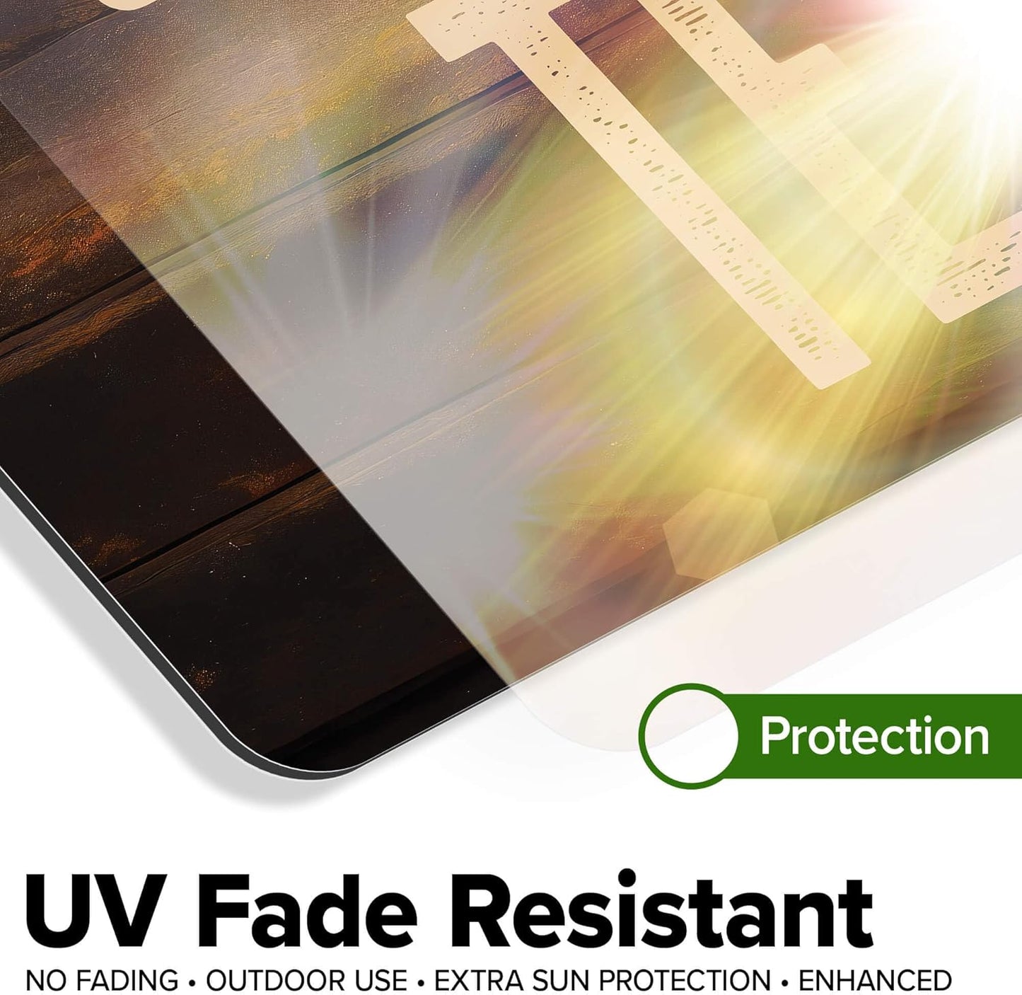 Custom Sign, Custom Street Sign, 11 Font Colors, 13 Font Styles, 4 Hole Options, 22 Sizes, 12x18 Inches, Rust Free DiBound, Fade Resistant, Made in USA by My Sign Center (Vintage Wood)