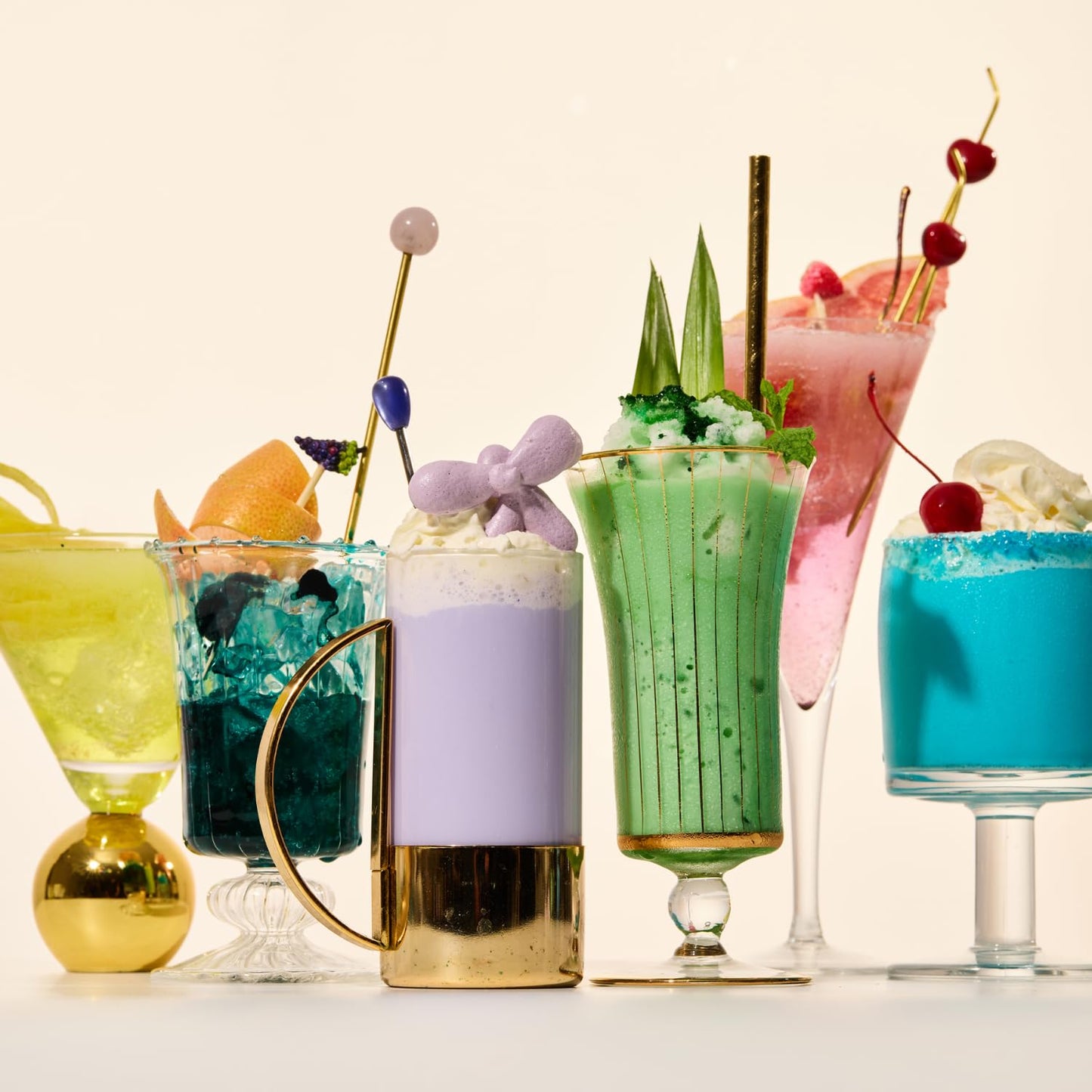 Colour Mill Pool Party Pack Aqua Blend Water-Based Food Coloring, 20 Milliliters Each of 6 Colors: Candy, Mint, Purple, Sky Blue, Teal and Yellow, 120.0 milliliters, 4.08 Fl Oz