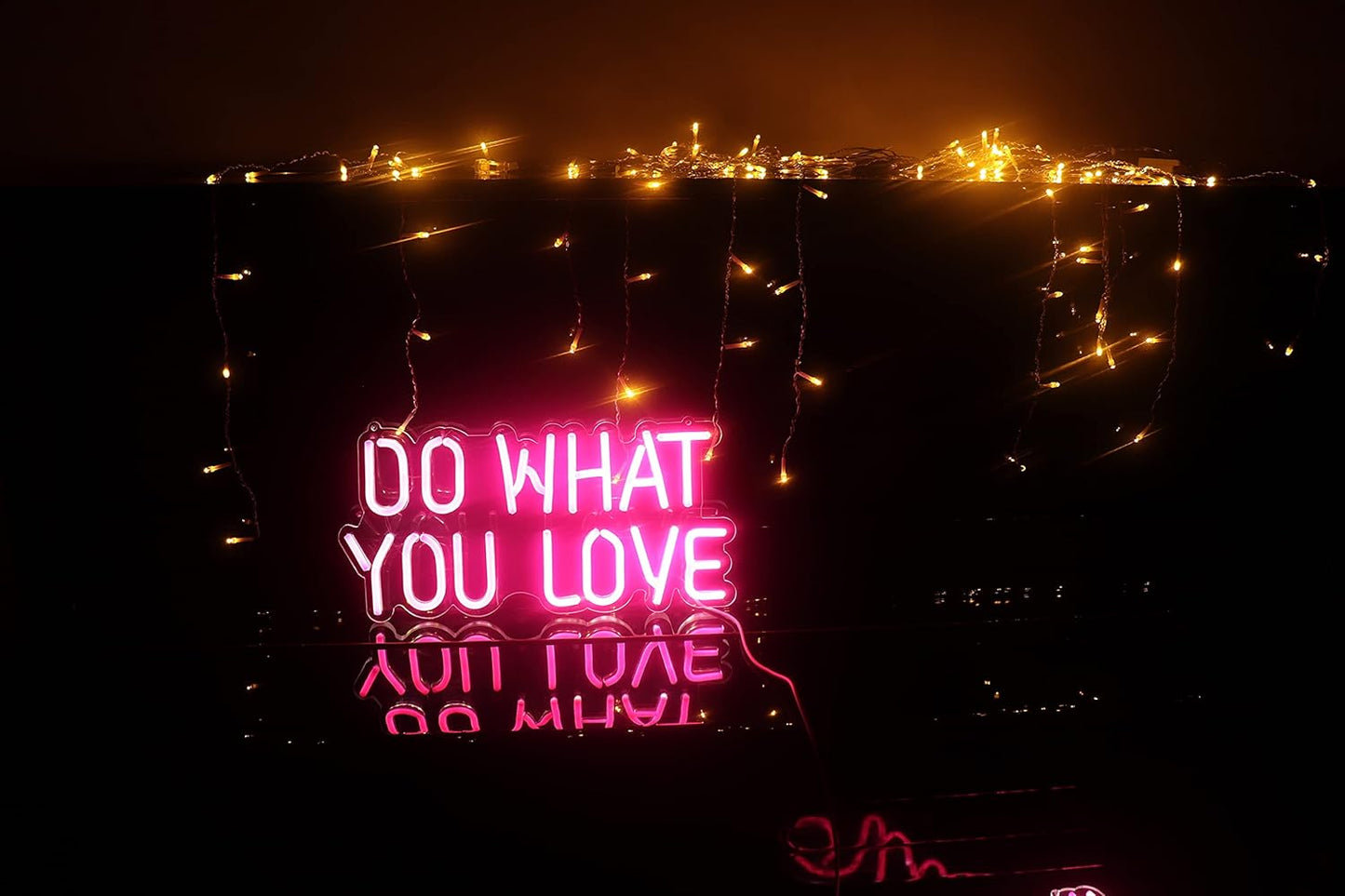 LED Neon Sign Night Light for Wall Party Décor Bedroom Room Bar Wedding Home Birthday Art Decoration Christmas with USB Chain Light modulator 5v (lets party blue)