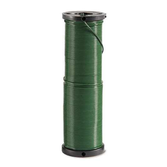 FloraCraft 22 Gauge Floral Wire 0.5 Pound Spool Green
