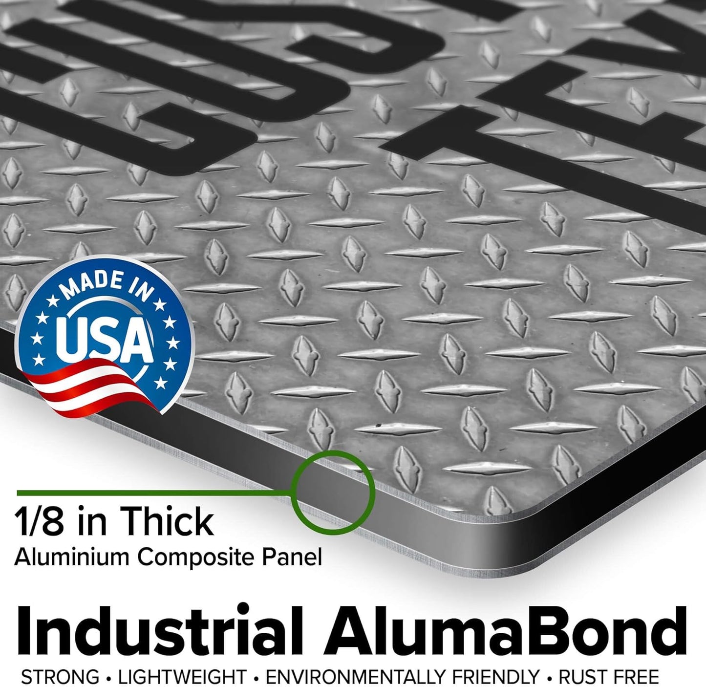 Custom Sign, Custom Street Sign, 11 Font Colors, 13 Font Styles, 4 Hole Options, 22 Sizes, 10x14 Inches, Rust Free DiBound, Fade Resistant, Made in USA by My Sign Center (Diamond Metal)