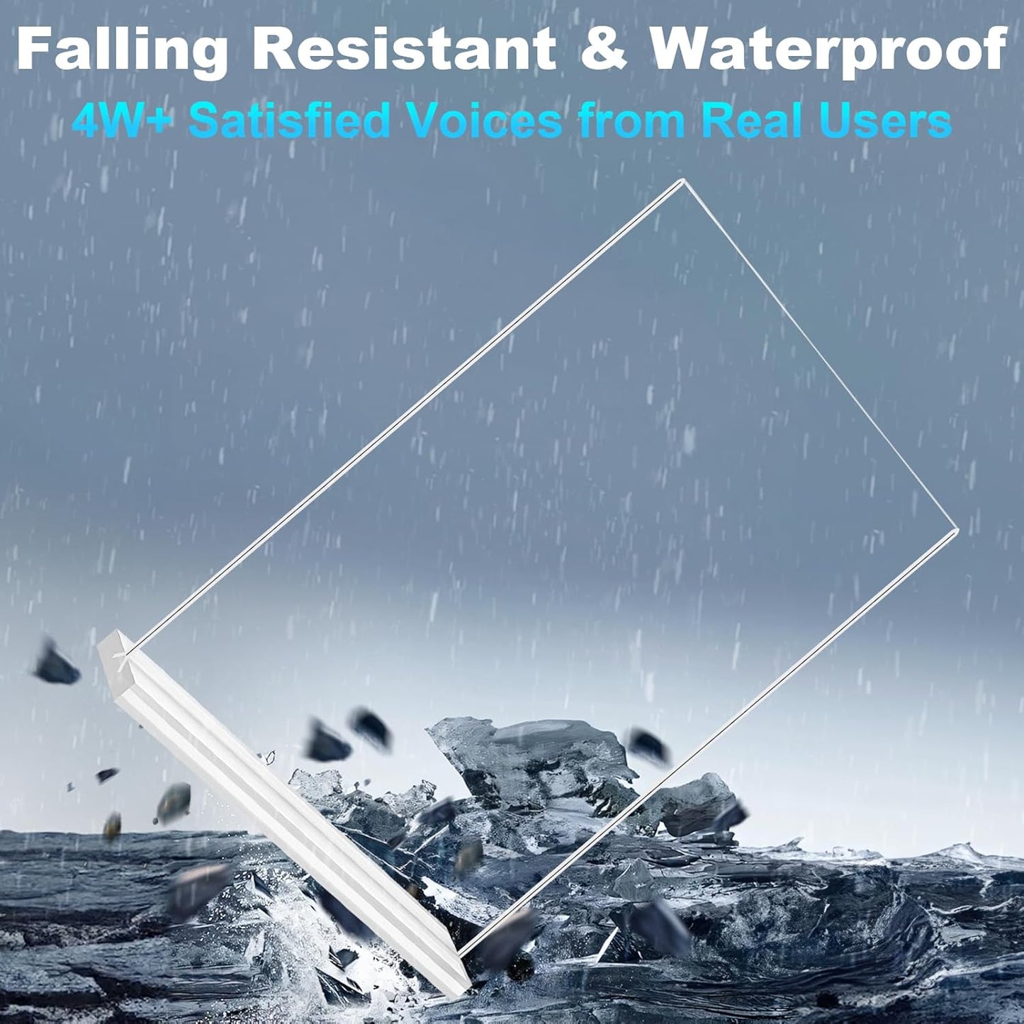 Acrylic Sign Holder 8.5 x 11,10 Pack Clear Sign Holder Double Sided Table Menu Vertical Desktop Display Stand Paper Flyer Holder Tabletop Sign Holder Suitable for Restaurants, Office, Store, Hotels