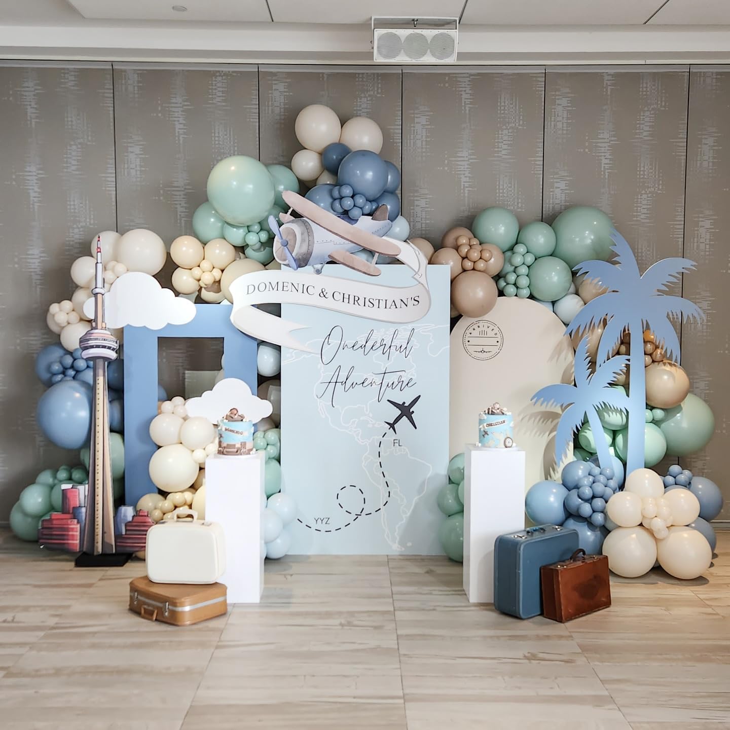 Sage Green Dusty Blue Balloons, 12 Inch Retro Slate Light Blue Olive Green White Sand Beige Nude Eucalyptus Latex Balloon for Boho Rabbit Birthday Wedding Toy Baby Shower Woodland Party Decor