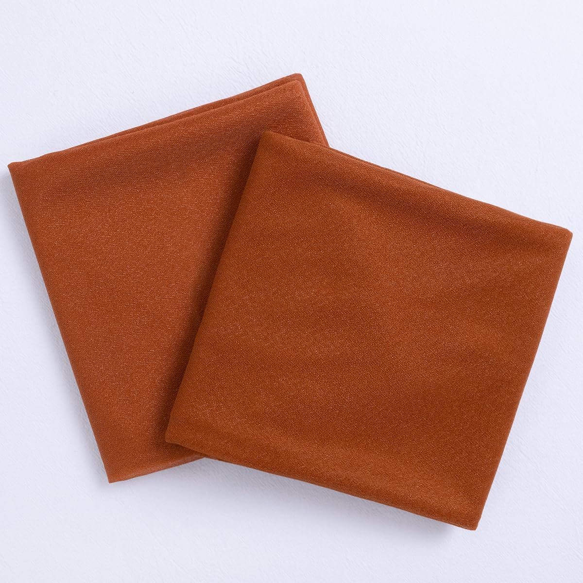 Socomi Terracotta Sheer Wedding Decor Fall Draping Fabric 29" x 20Ft 2 Panels Arch Outdoor Curtain Drapes Extra Long for Bridal Baby Shower Birthday Party Decor