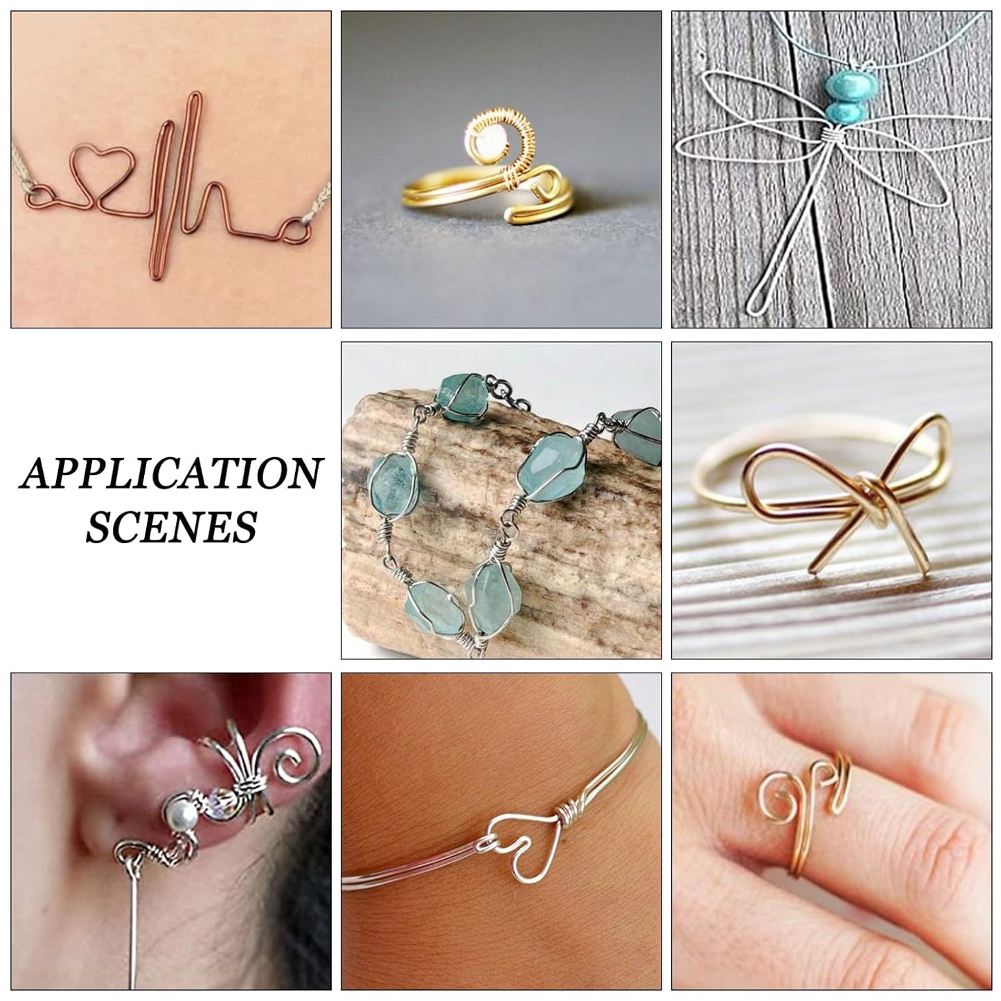 BENECREAT 18 Gauge Jewelry Craft Aluminum Wire 492 Feet Bendable Metal Sculpting Wire for Craft Floral Model Skeleton Making (DeepSkyBlue, 1mm)