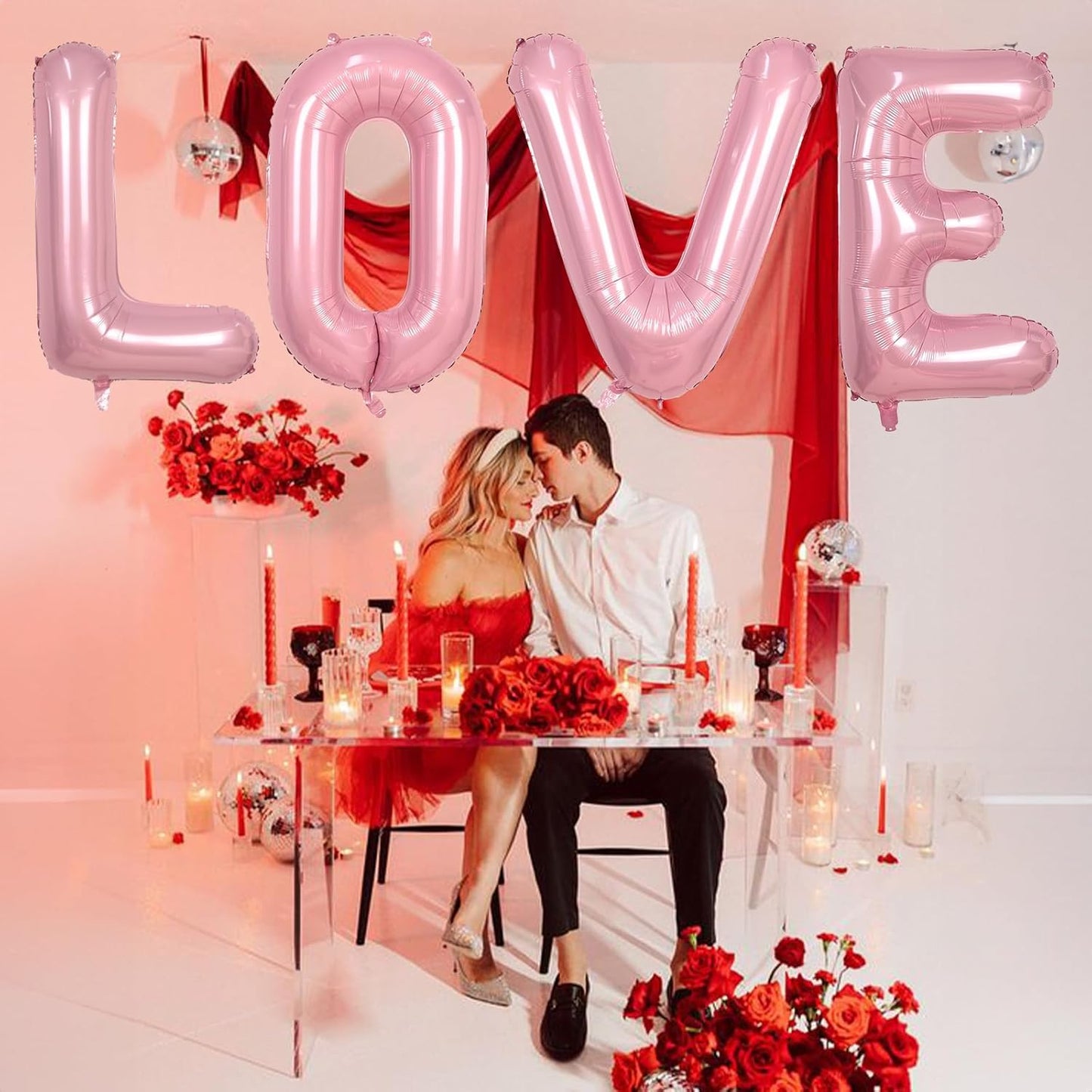 Q Letter Balloon Pastel Pink, 40 Inch Alphabet Foil Word Balloons, Big Inflatable Light Pink Balloon Letter Q, XXL Helium Custom Letter Balloons Baby Pink for Girl Birthday Party Decoration Supplies