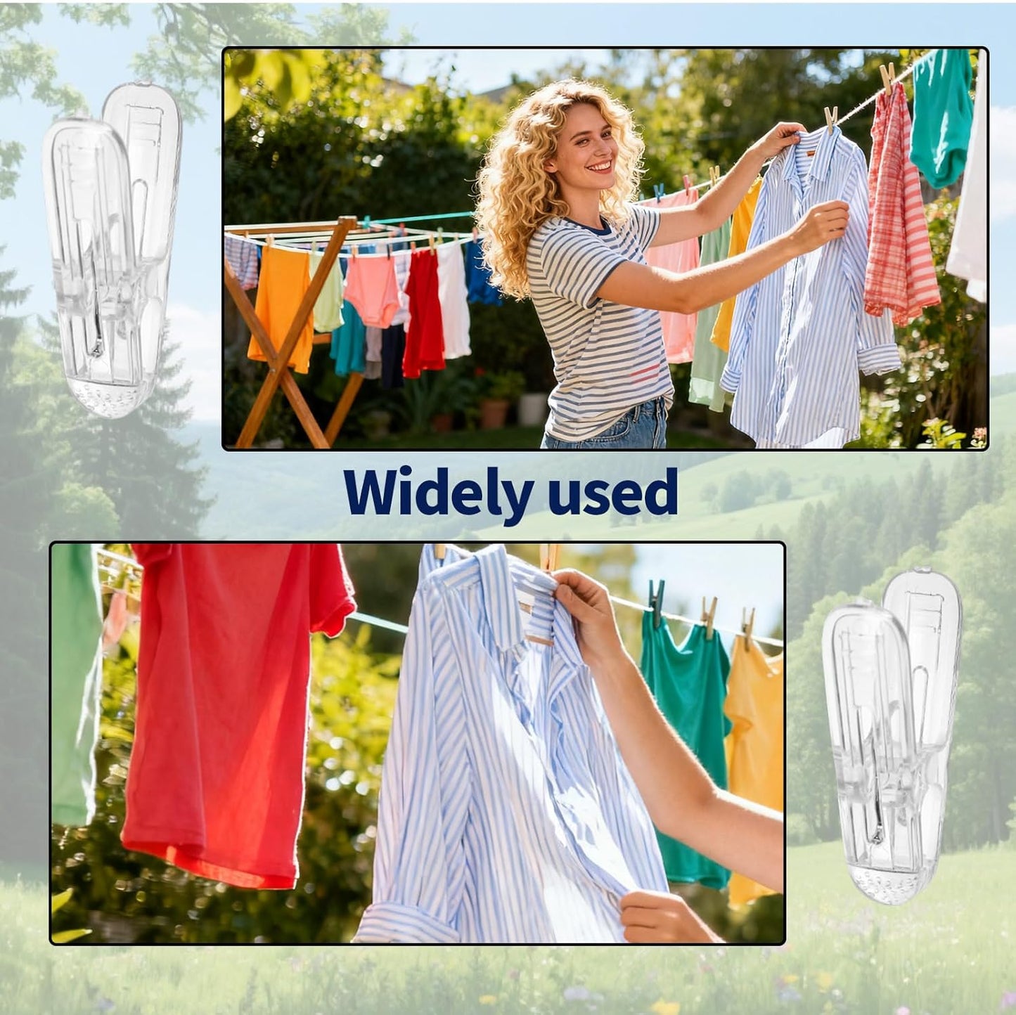 20pcs Balloon Arch Clips, 6x3cm/2.36x1.18 Inch Plastic Spring Garland Clamps Transparent Heavy Duty Clips for Balloon Arch Photography Crafts Wedding Engagement Backdrop Decoration