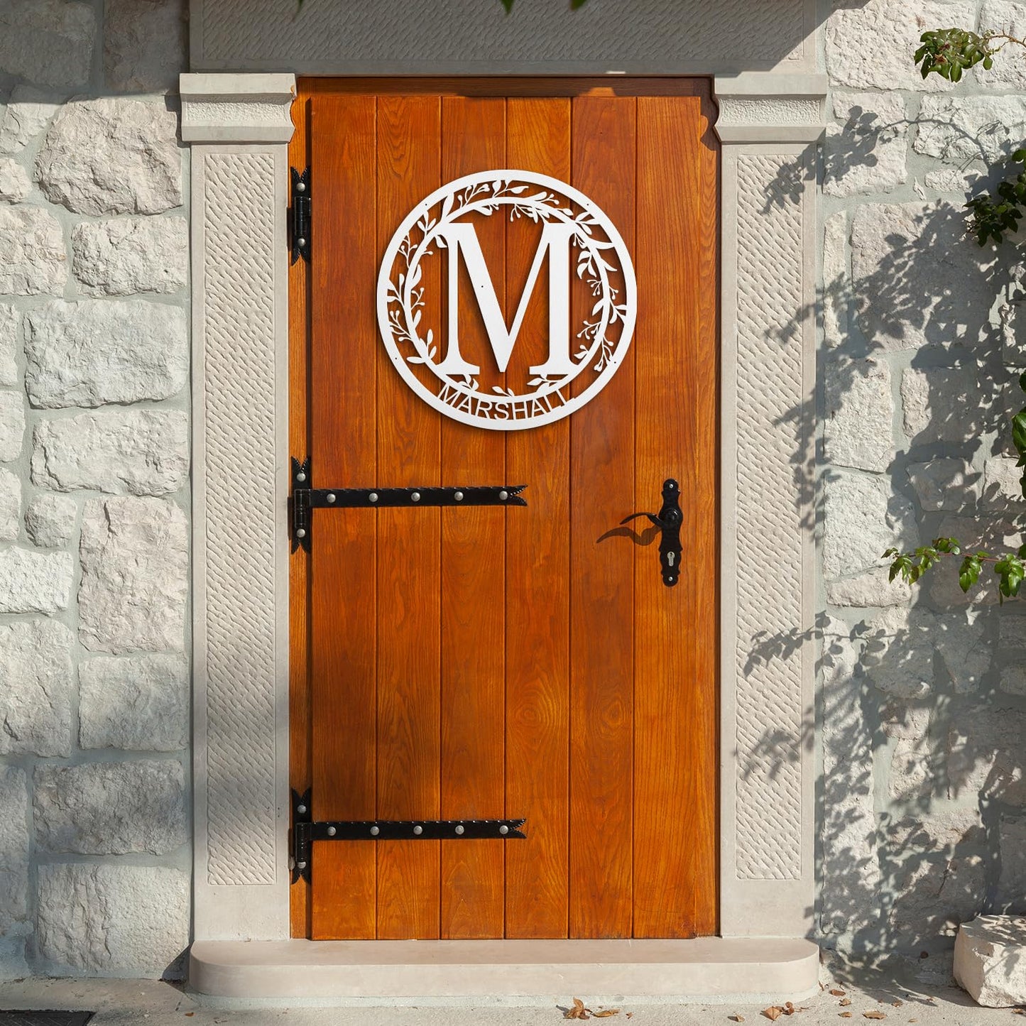 Custom Metal Signs Metal Name Sign Metal Wall Art Split Letter Monogram Wall Decor Metal Wall Art Last Name Sign Family Name Sign Personalized Wedding Gift Fire Pit Sign Outdoor Decor Cabin Sign