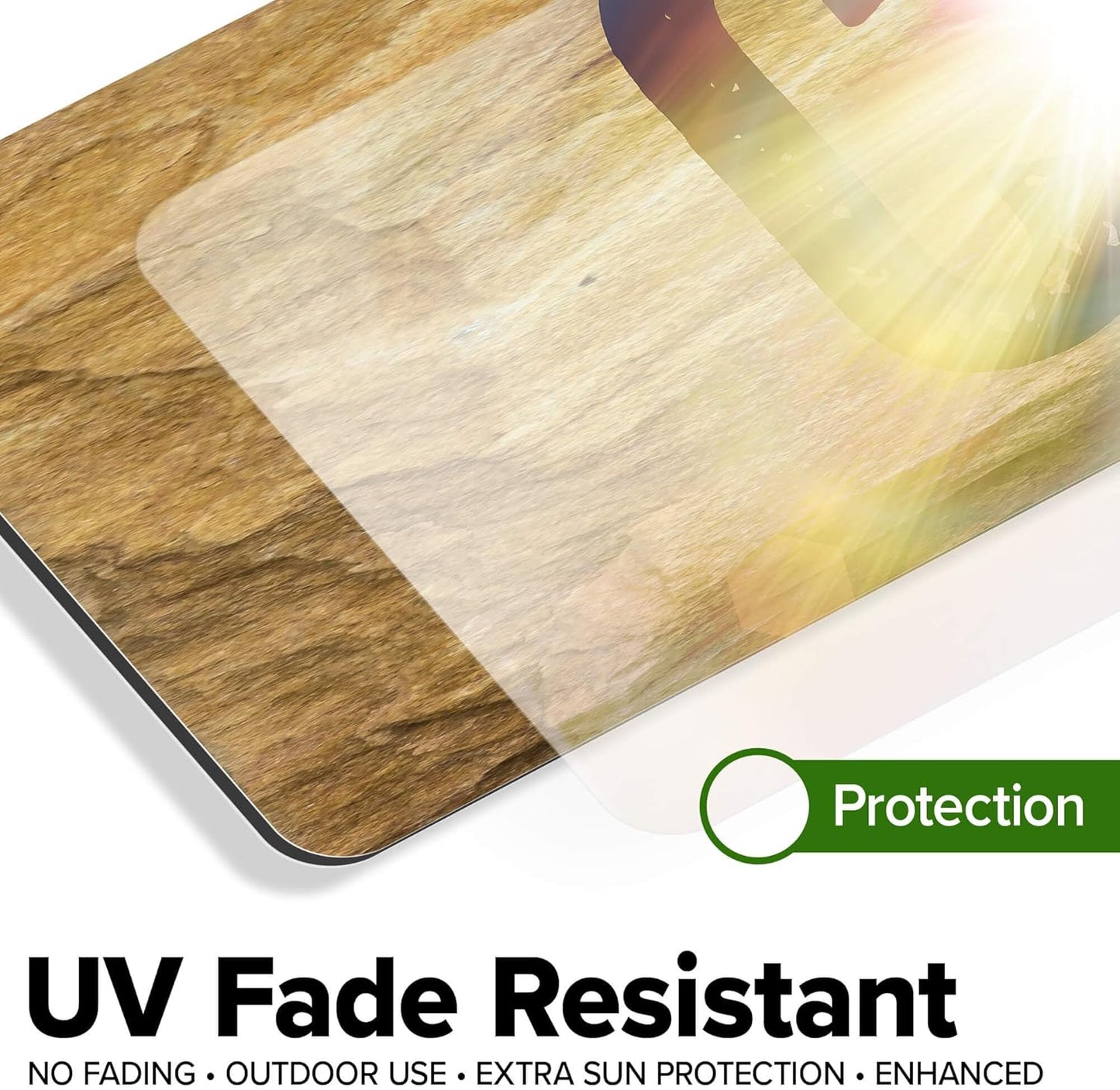 Custom Sign, Custom Street Sign, 11 Font Colors, 13 Font Styles, 4 Hole Options, 22 Sizes, 6x36 Inches, Rust Free DiBound, Fade Resistant, Made in USA by My Sign Center (Stone)