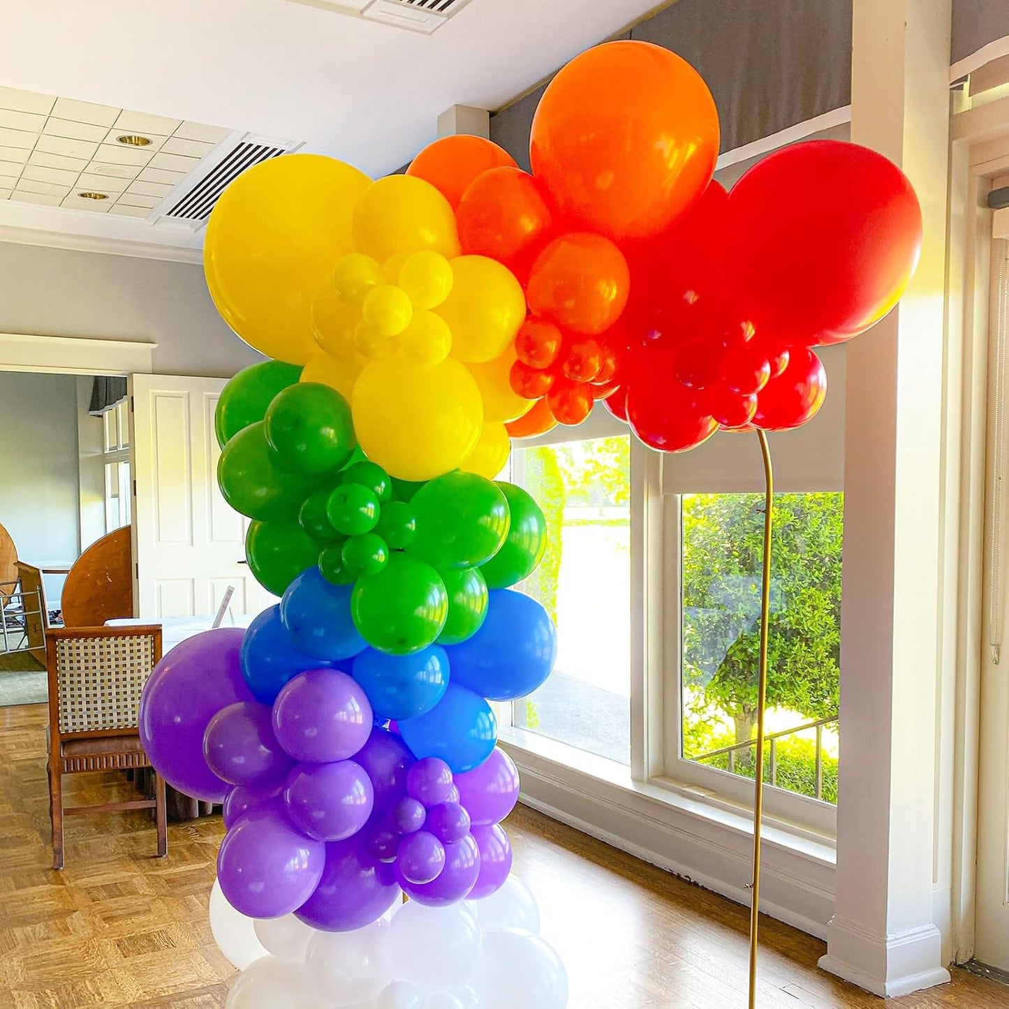 90pack Green Balloons Different Size 18/12/10/5 Inch Green Balloon Garland Arch Kit for Graduation, St. Patrick's Day, Dinosaur, Jungle, Forest, Wedding, Birthday, Christmas Decorations