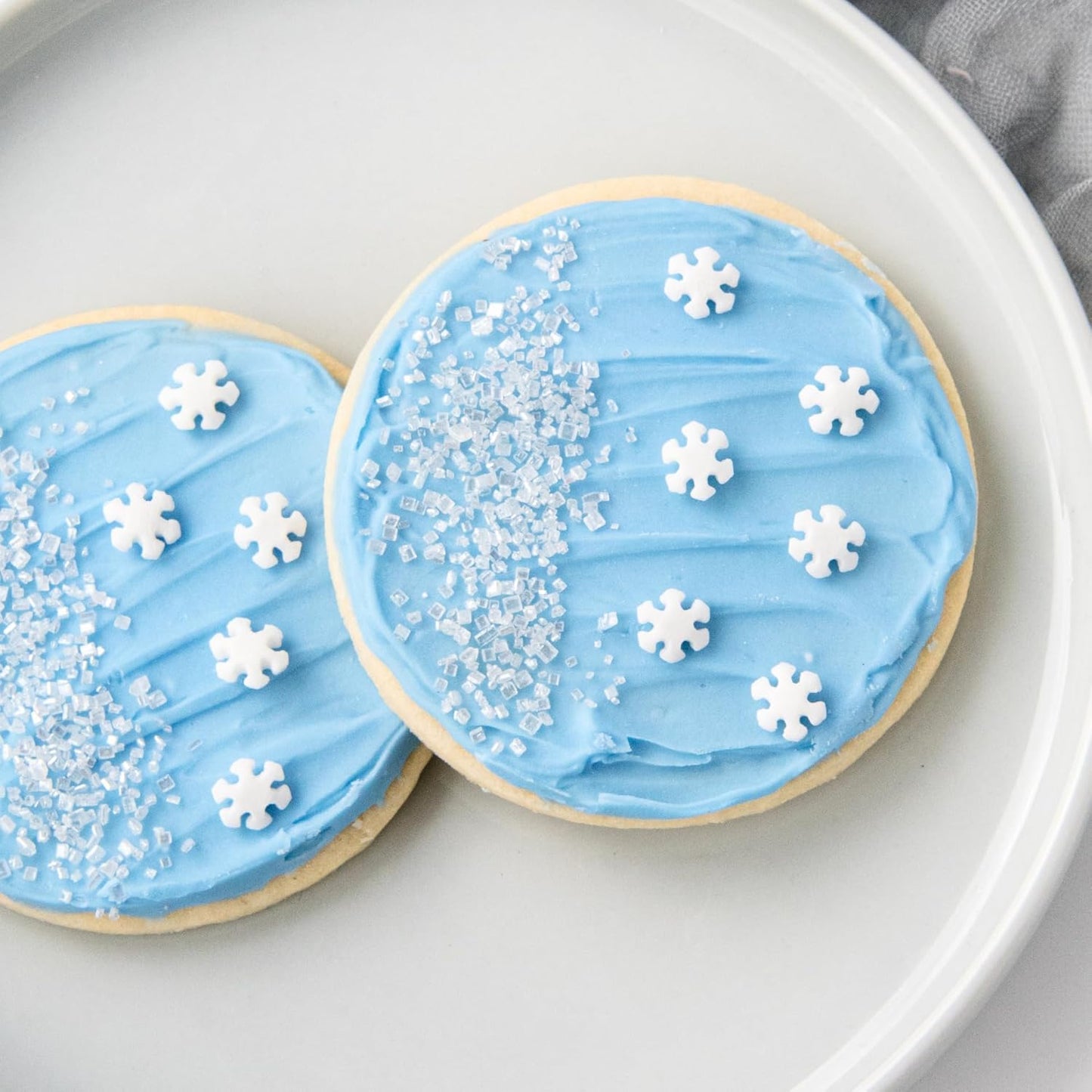 Sweets Indeed Sprinkles, Edible Sprinkle Sugar Mix, Perfect for Cake Decorations, Baking, Ice Cream, Cookies, Cupcake Topper, 5 ounces (White)