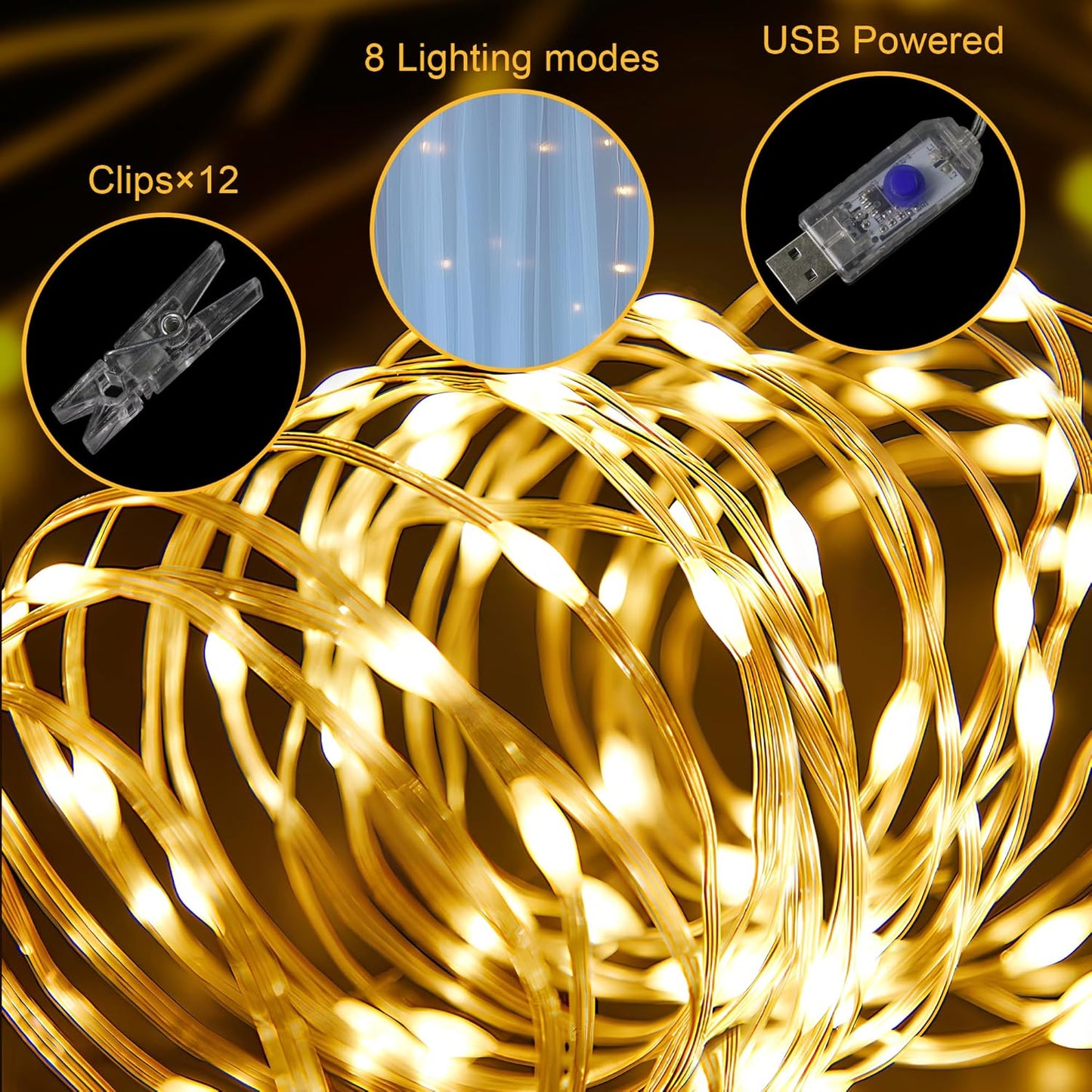 Fomcet Tulle Backdrop Curtains with Lights String Baby Blue 10FT X 10FT Sheer Curtains with Lights Tulle Curtain Backdrop for Wedding Birthday Party Photo Shoot (2 Panels 5x10FT)