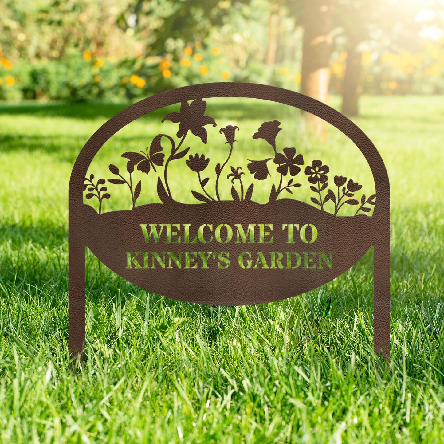 Custom Metal Signs Metal Name Sign Metal Wall Art Split Letter Monogram Wall Decor Metal Wall Art Last Name Sign Family Name Sign Personalized Wedding Gift Fire Pit Sign Outdoor Decor Cabin Sign