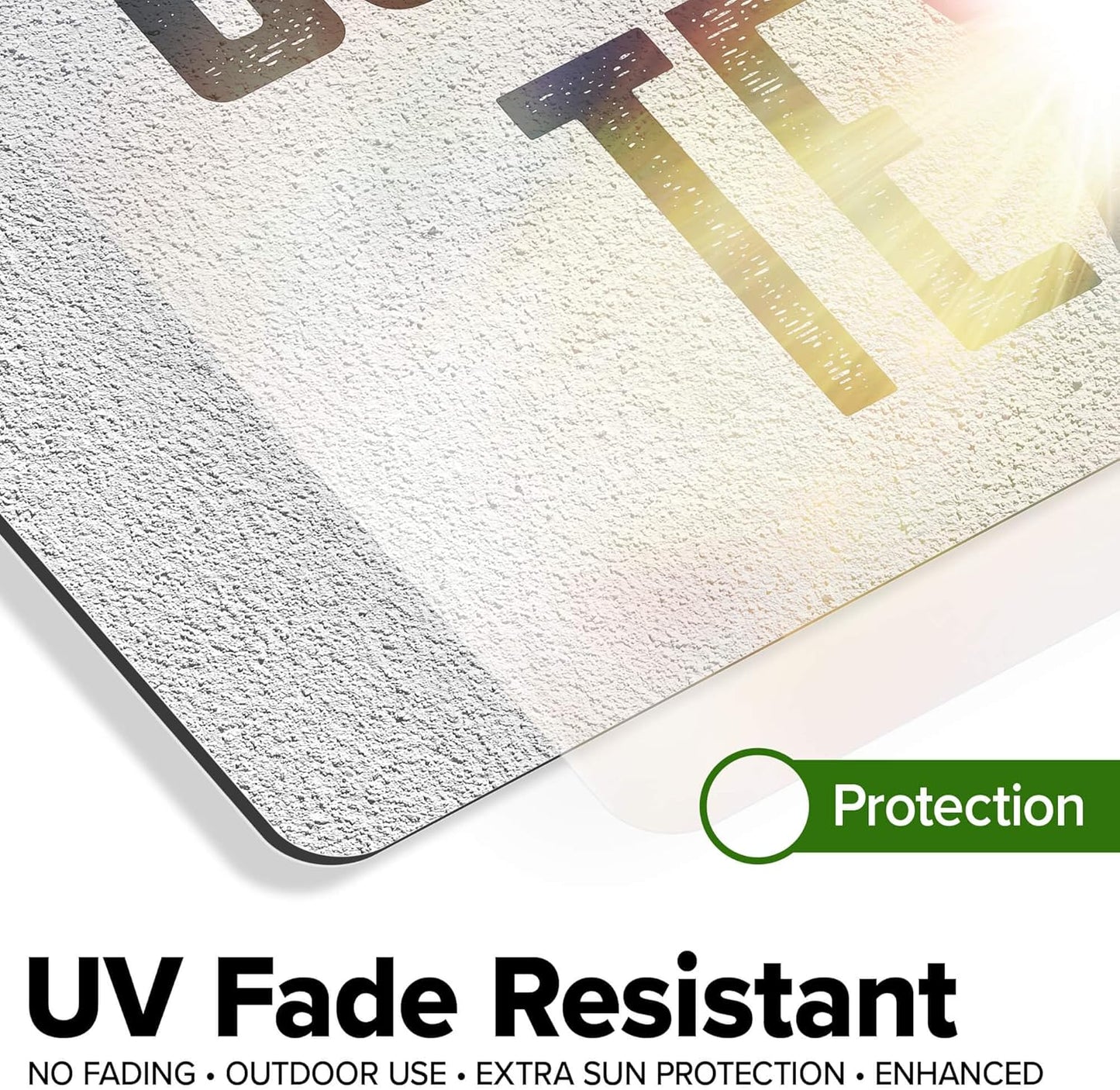 Custom Sign, Custom Street Sign, 11 Font Colors, 13 Font Styles, 4 Hole Options, 22 Sizes, 10x14 Inches, Rust Free DiBound, Fade Resistant, Made in USA by My Sign Center (Concrete)